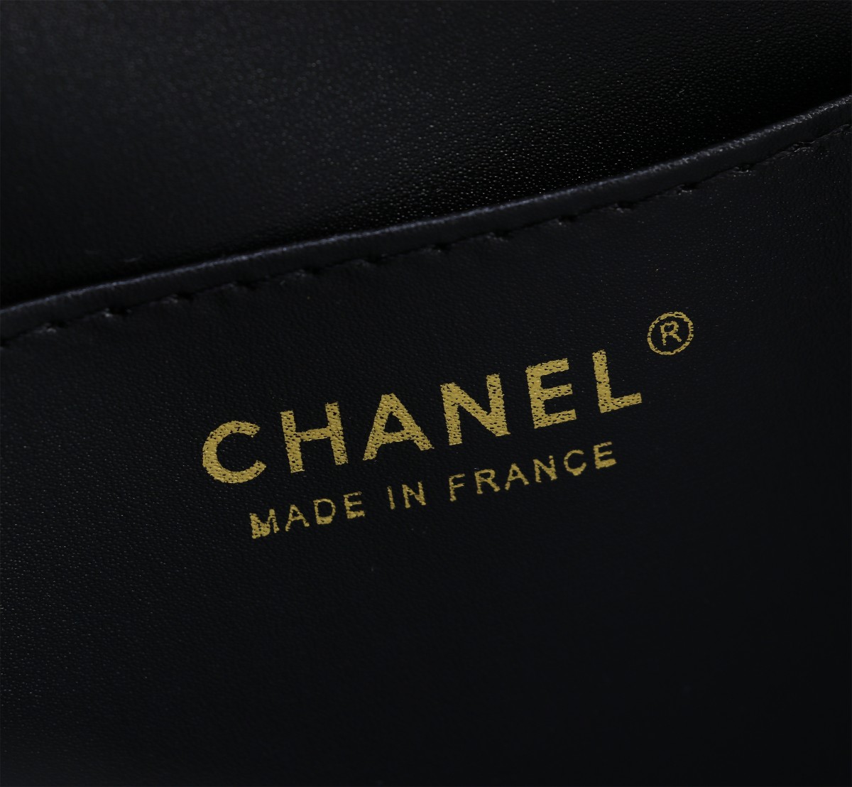 Chanel 24B Black & Gold Evening Bag
