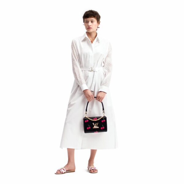 Louis Vuitton M14094 LV x TM Twist MM Black