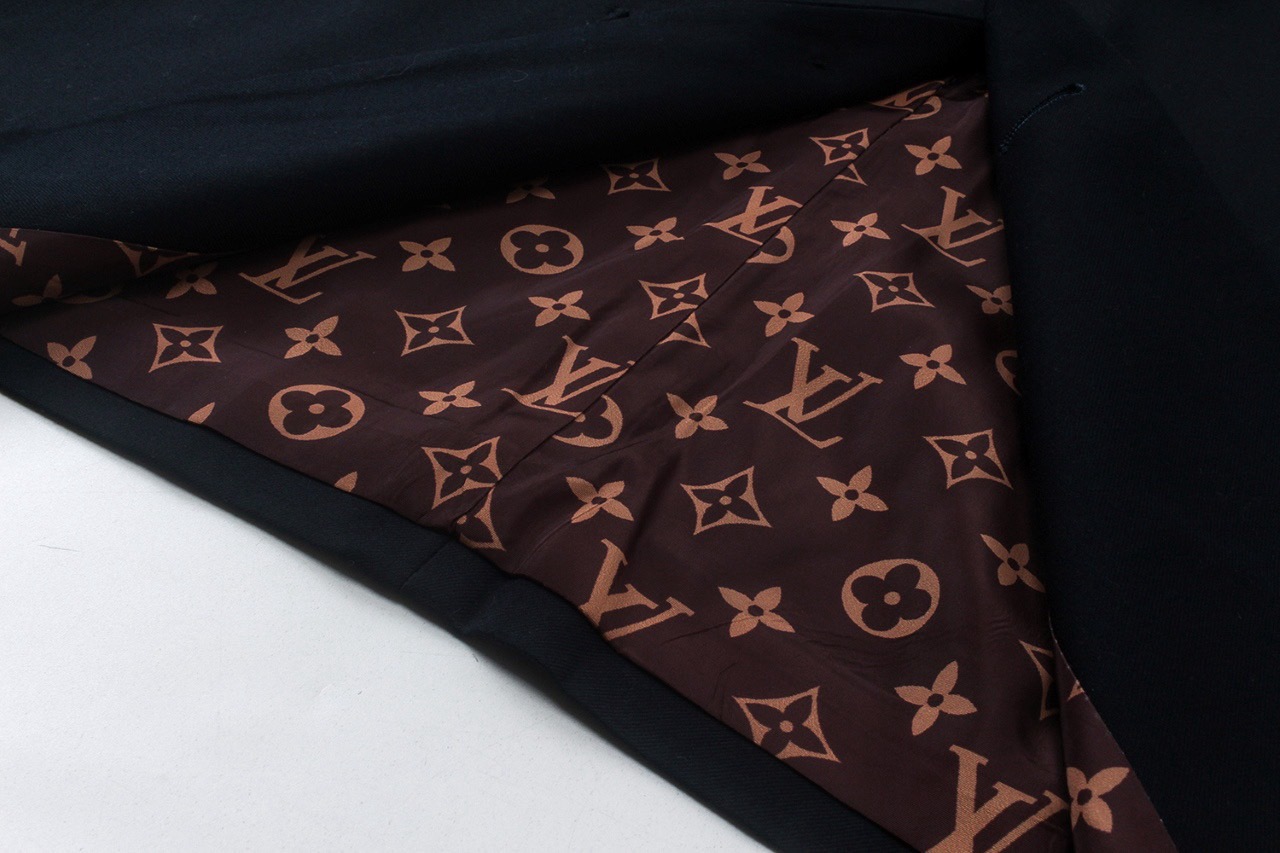 Louis Vuitton Embroidered Logo Blazer