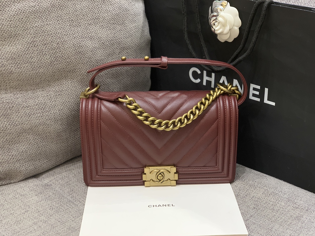 Leboy-25cm-Caviar cowhide