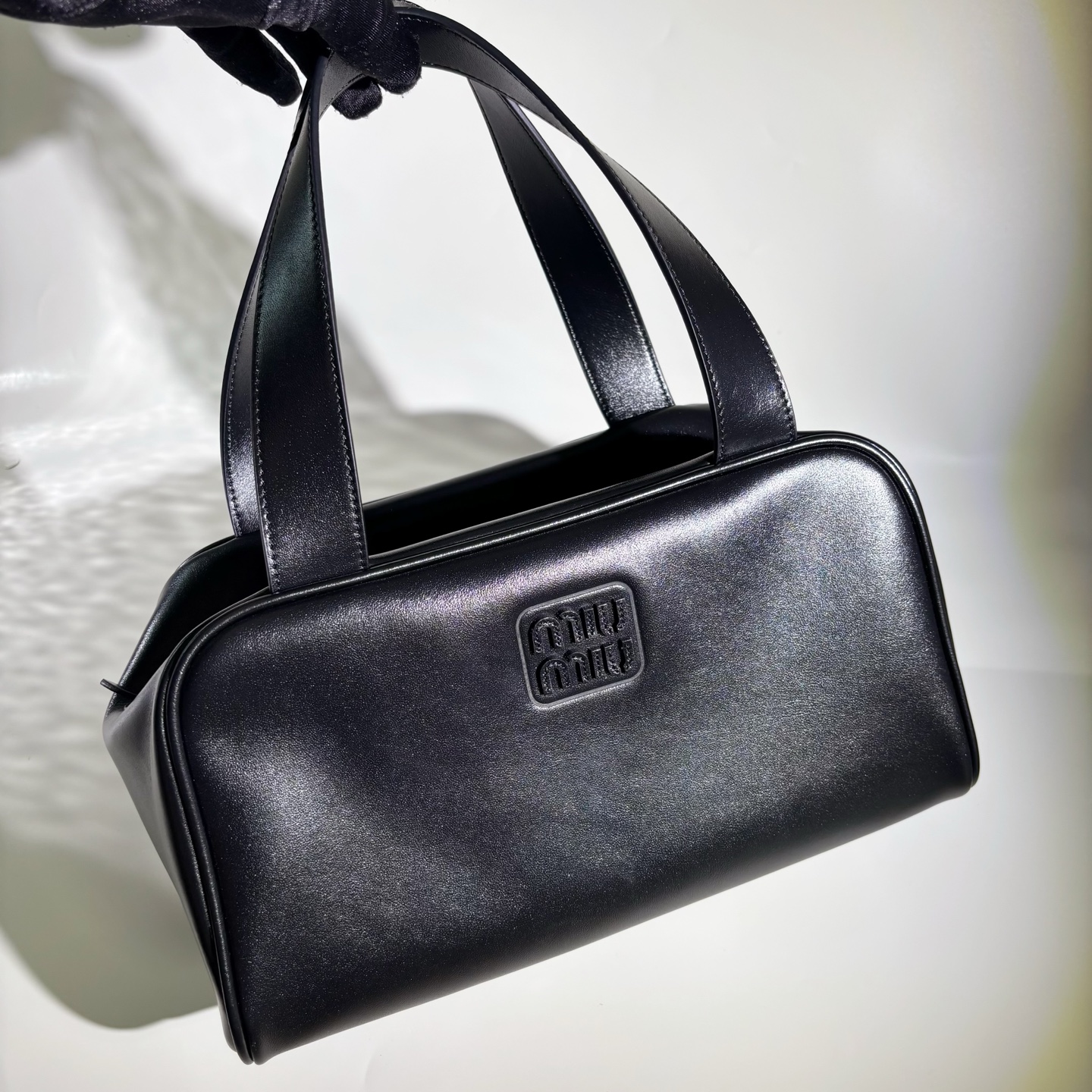 MIUMIU Leather top-handle bag