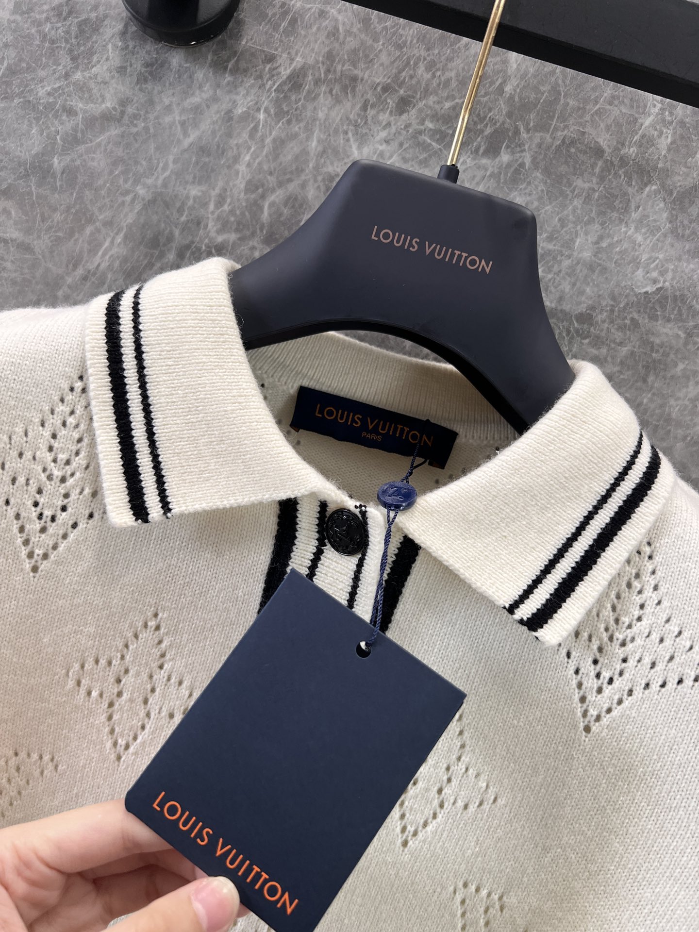 Louis Vuitton Spring/Summer 2025 Polo Short-Sleeve Knitted Dress