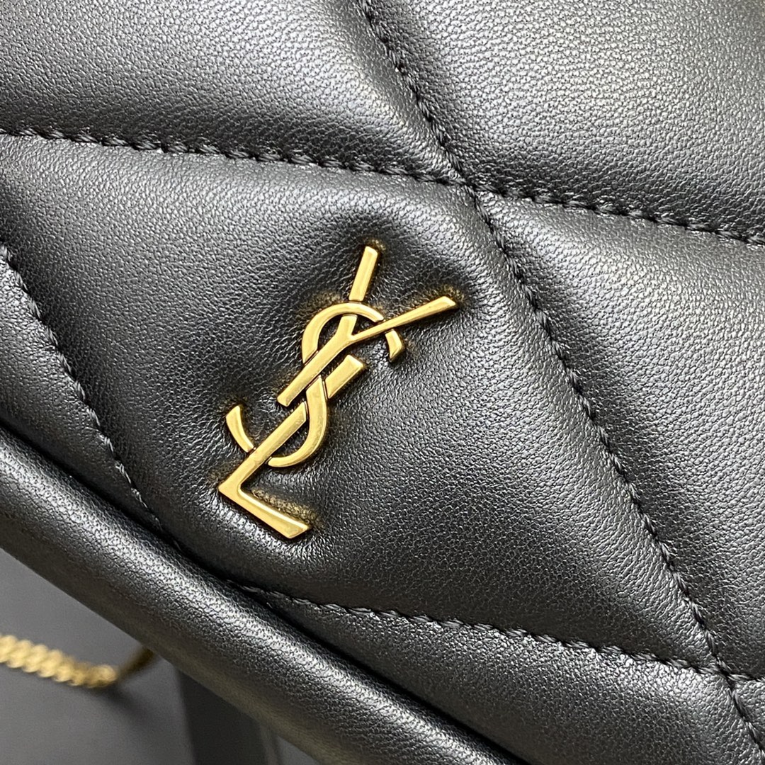 SADE hobo in lambskin-black