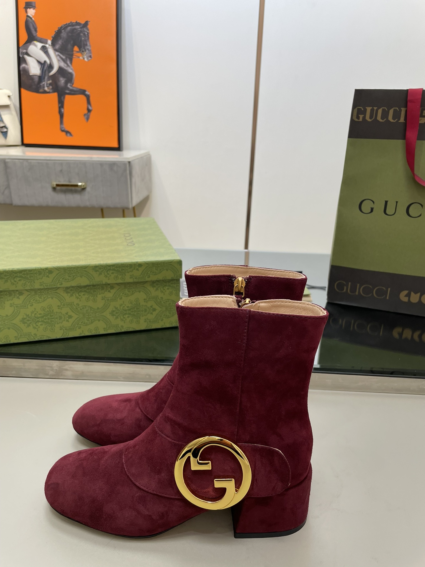 Gucci boots new