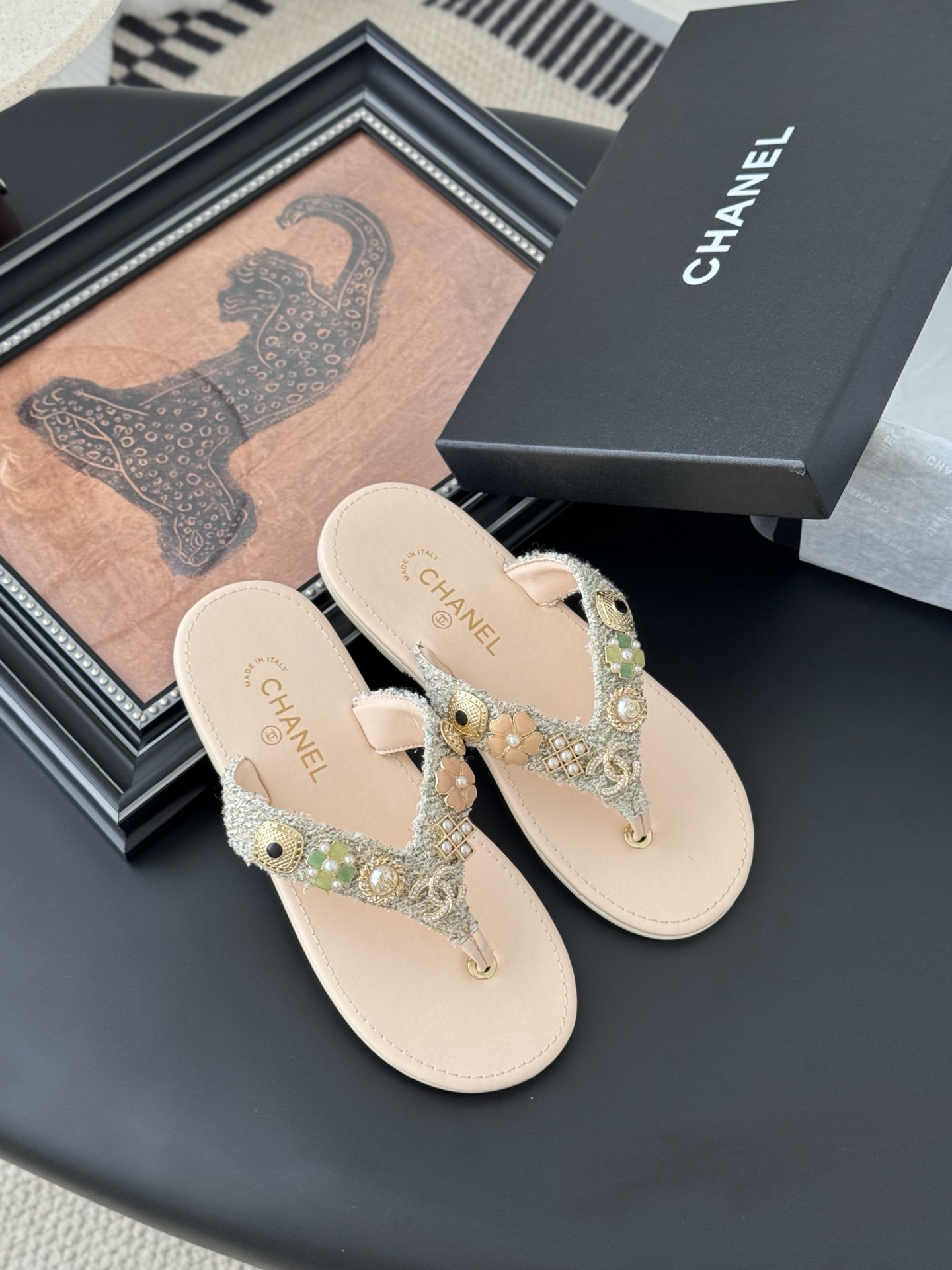 Chanel 25P new flip-flops