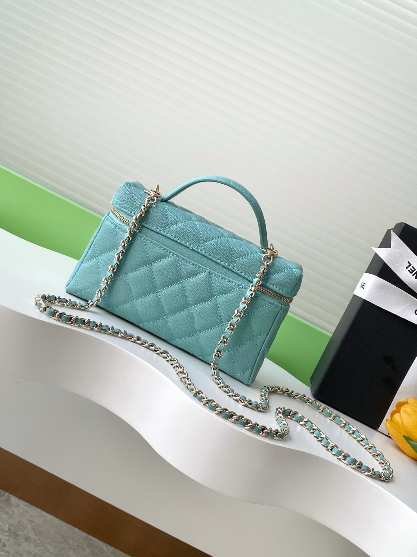 Chanel 25C Elegant Mini Chain Clutch