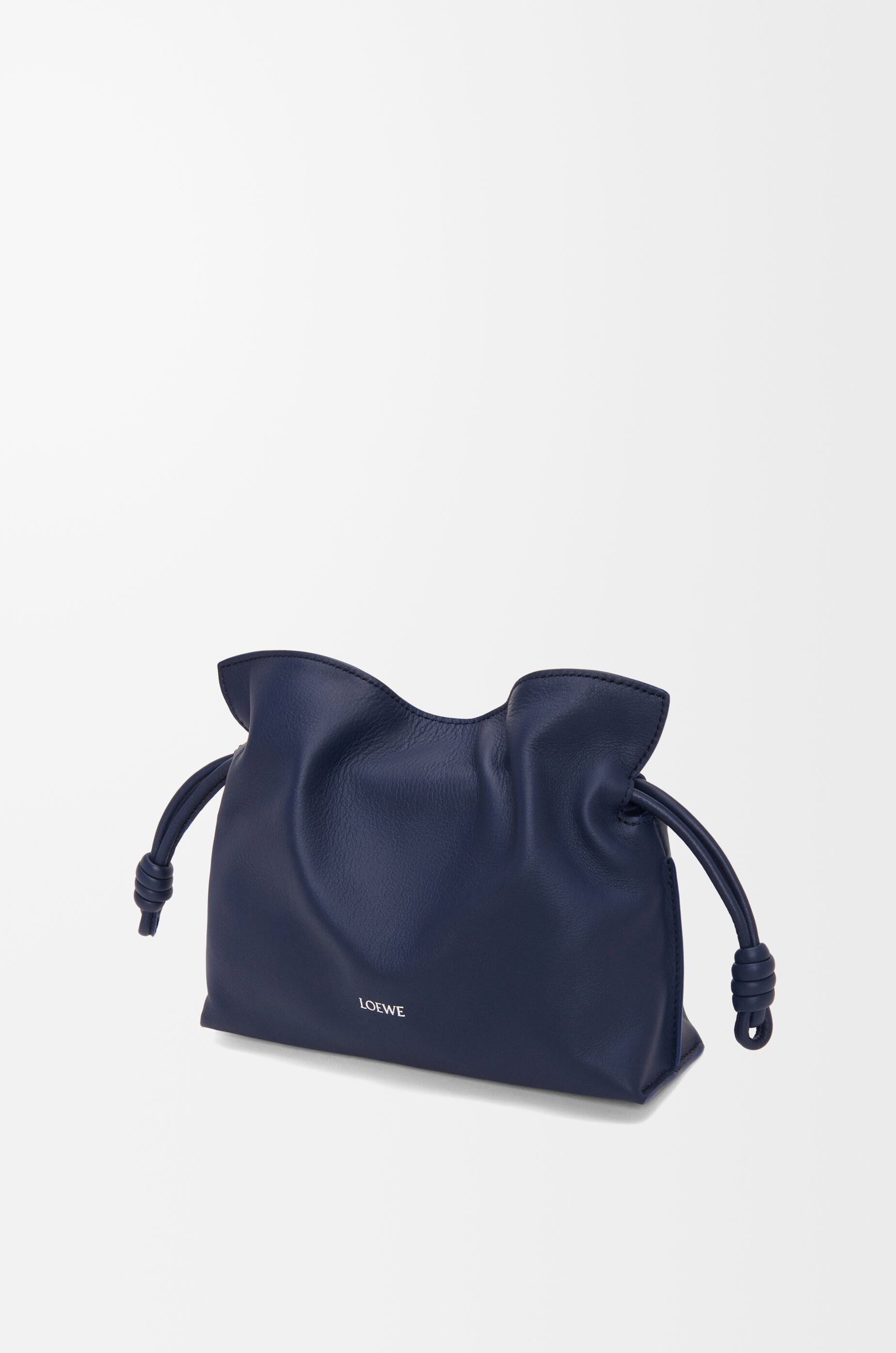 LOEWE- Flamenco Nappa Leather Clutch