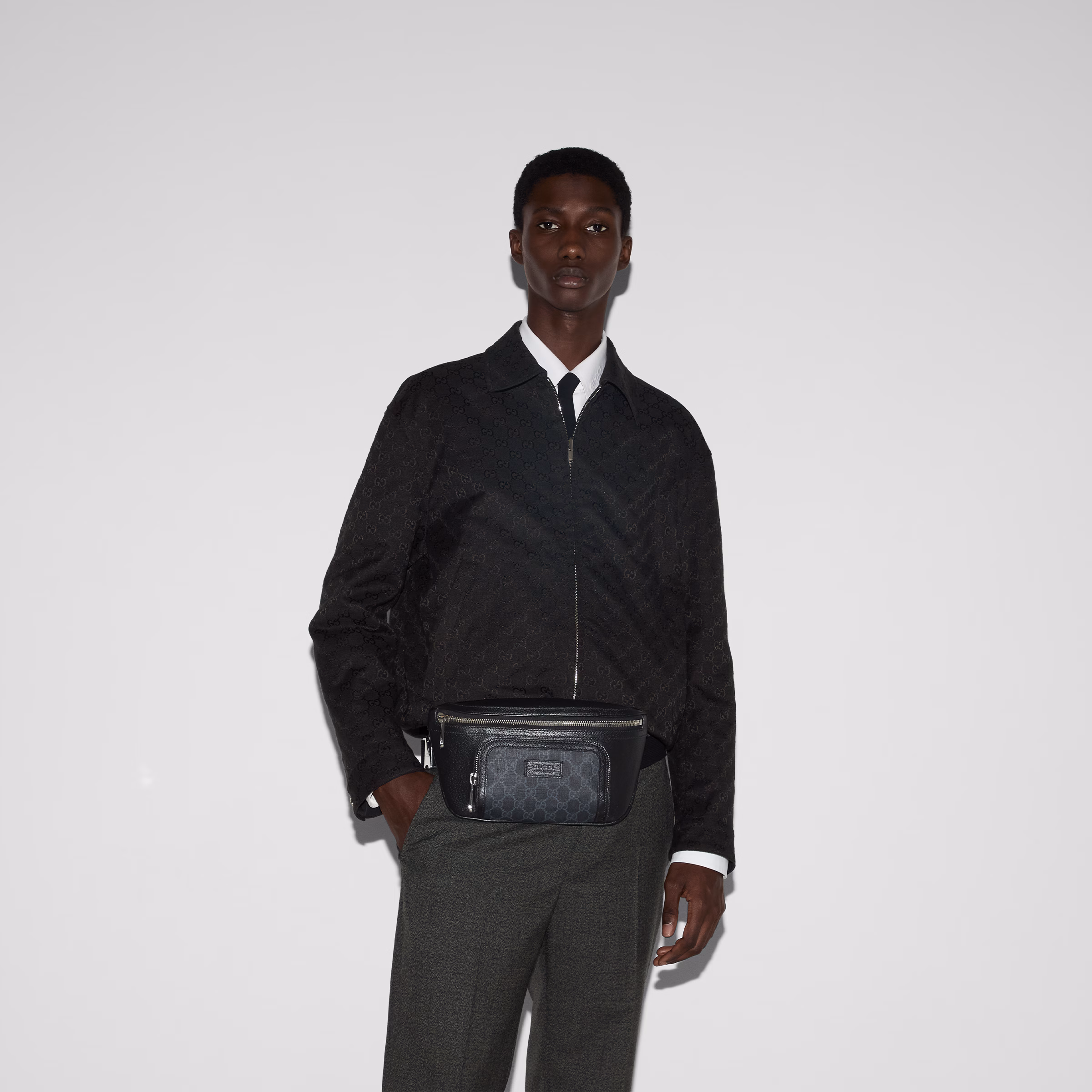 GUCCI Supreme medium belt bag