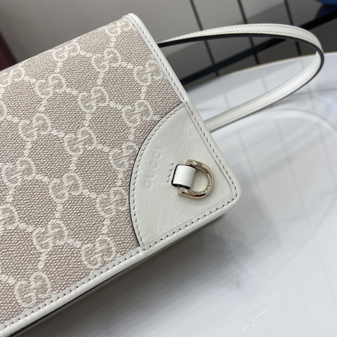 Gucci GG Emblem Shoulder Bag