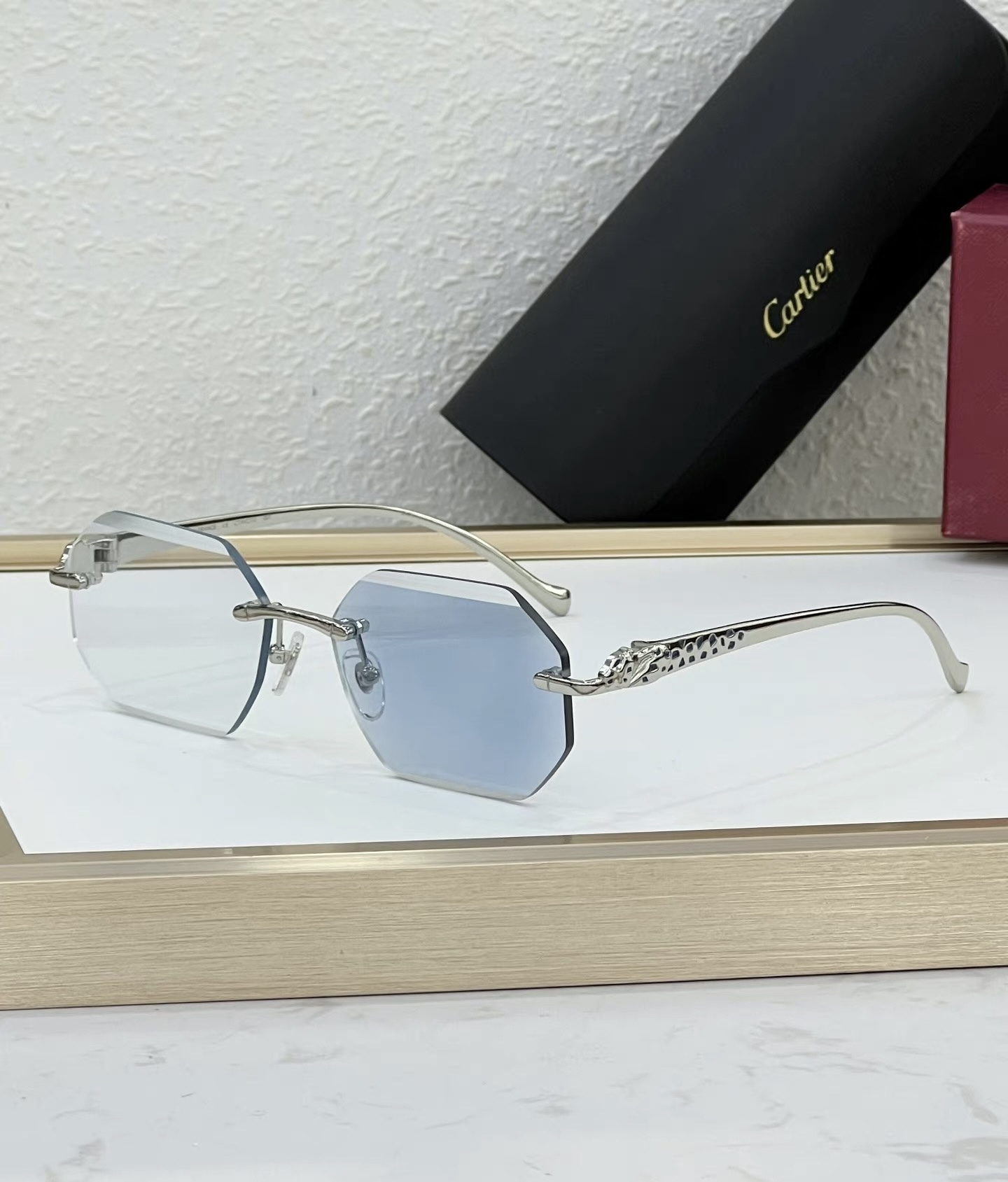 Cartier Rimless Photochromic Sunglasses