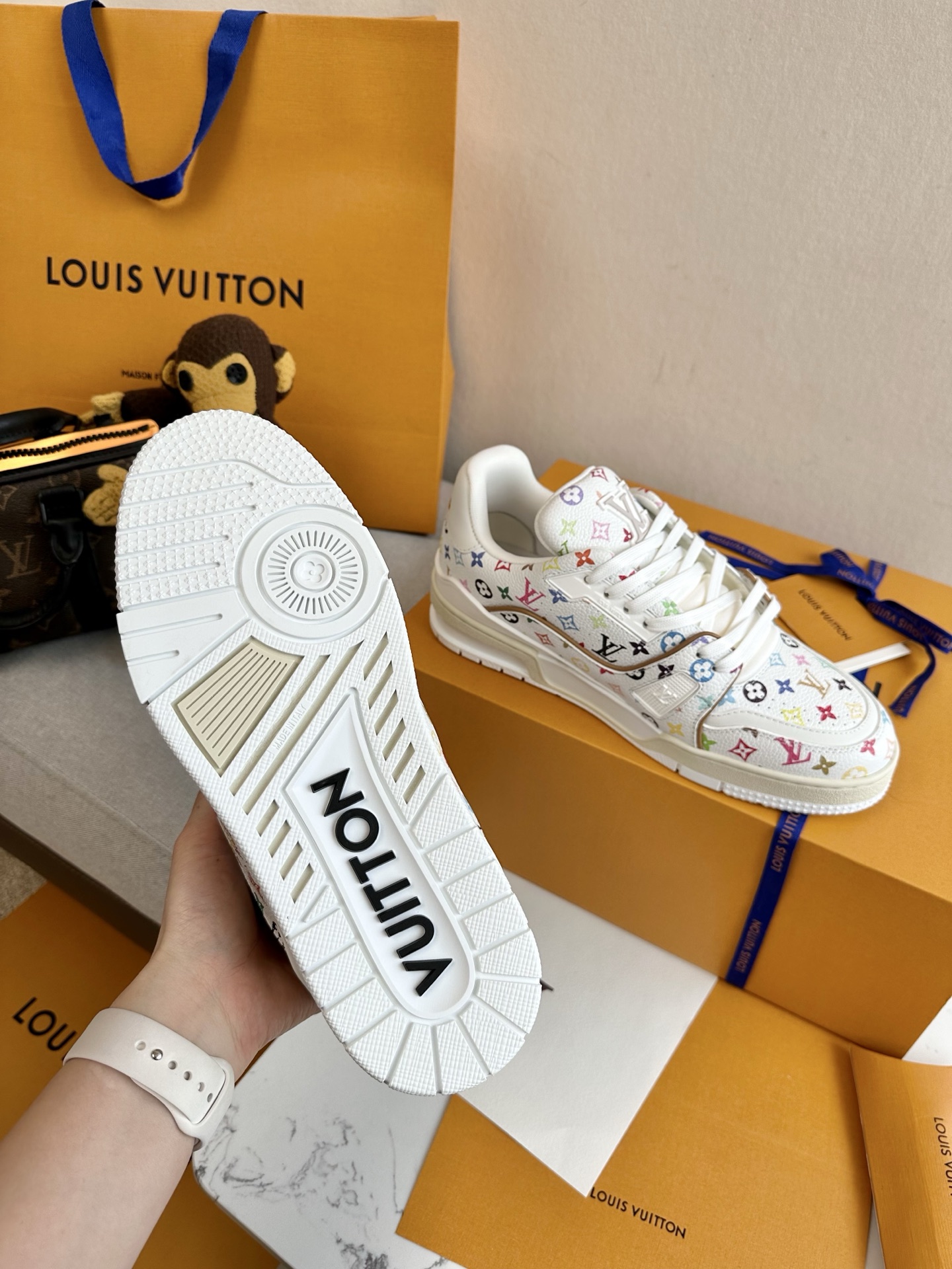 LV x TM LV Trainer Sneaker