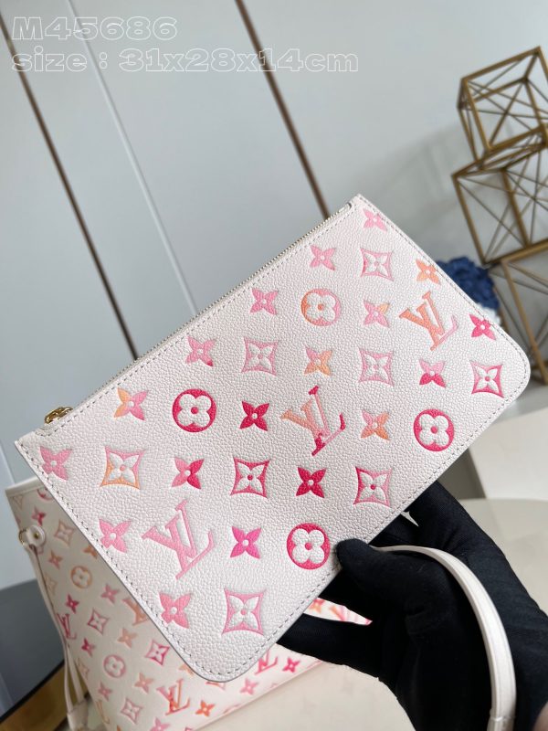 Louis Vuitton M47080 Neverfull MM Sunrise Aquarelle