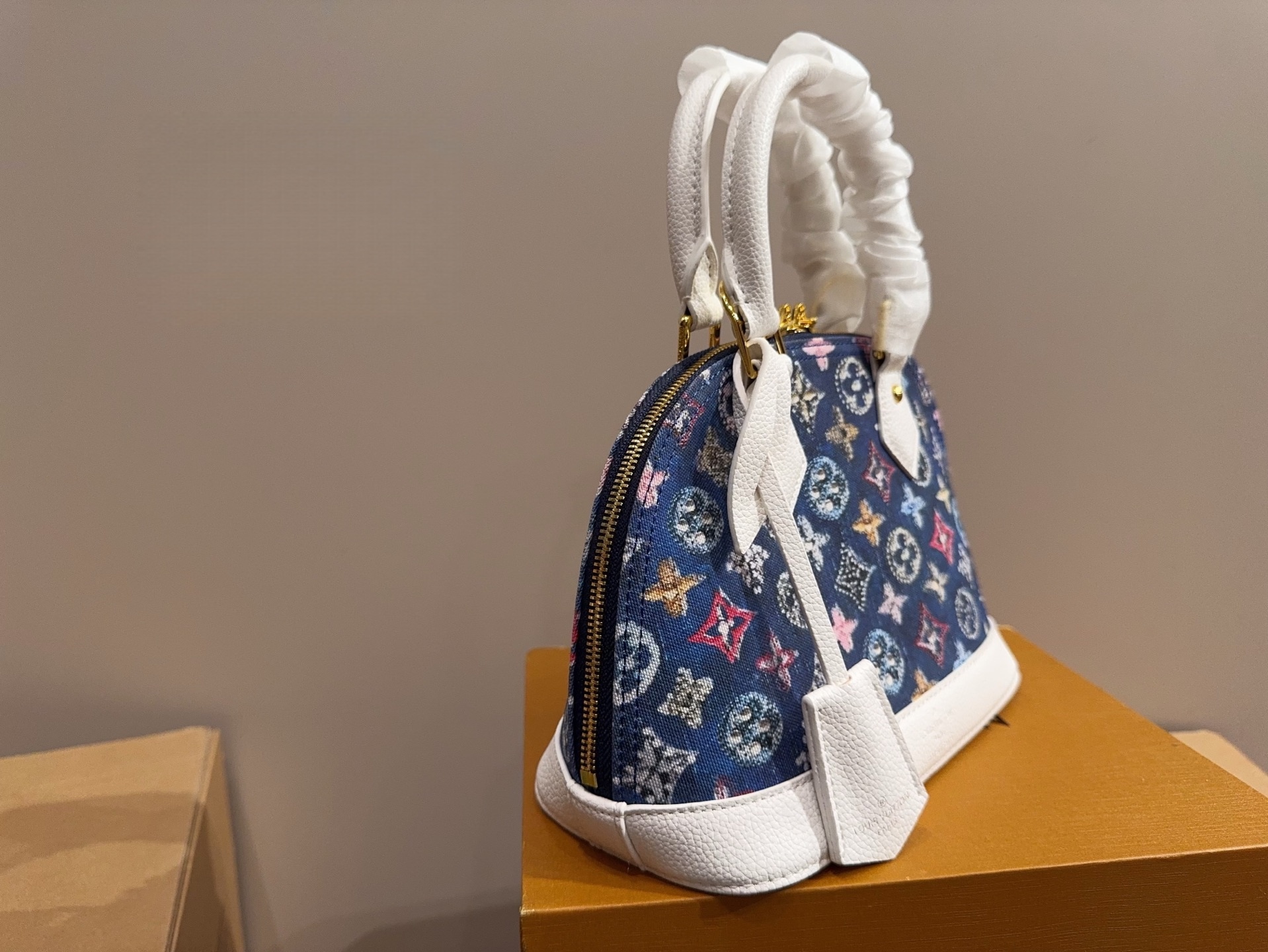 Louis Vuitton Alma-Style Shell Bag