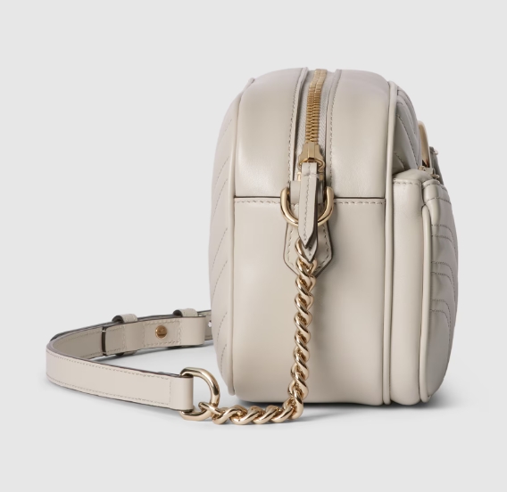 GG MARMONT SMALL SHOULDER BAG-White-798715
