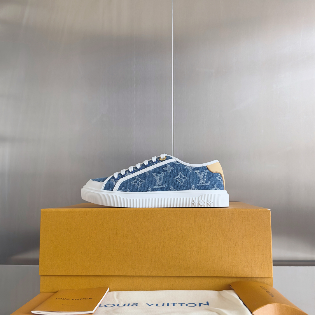 Louis Vuitton Lagoon Denim Sneakers