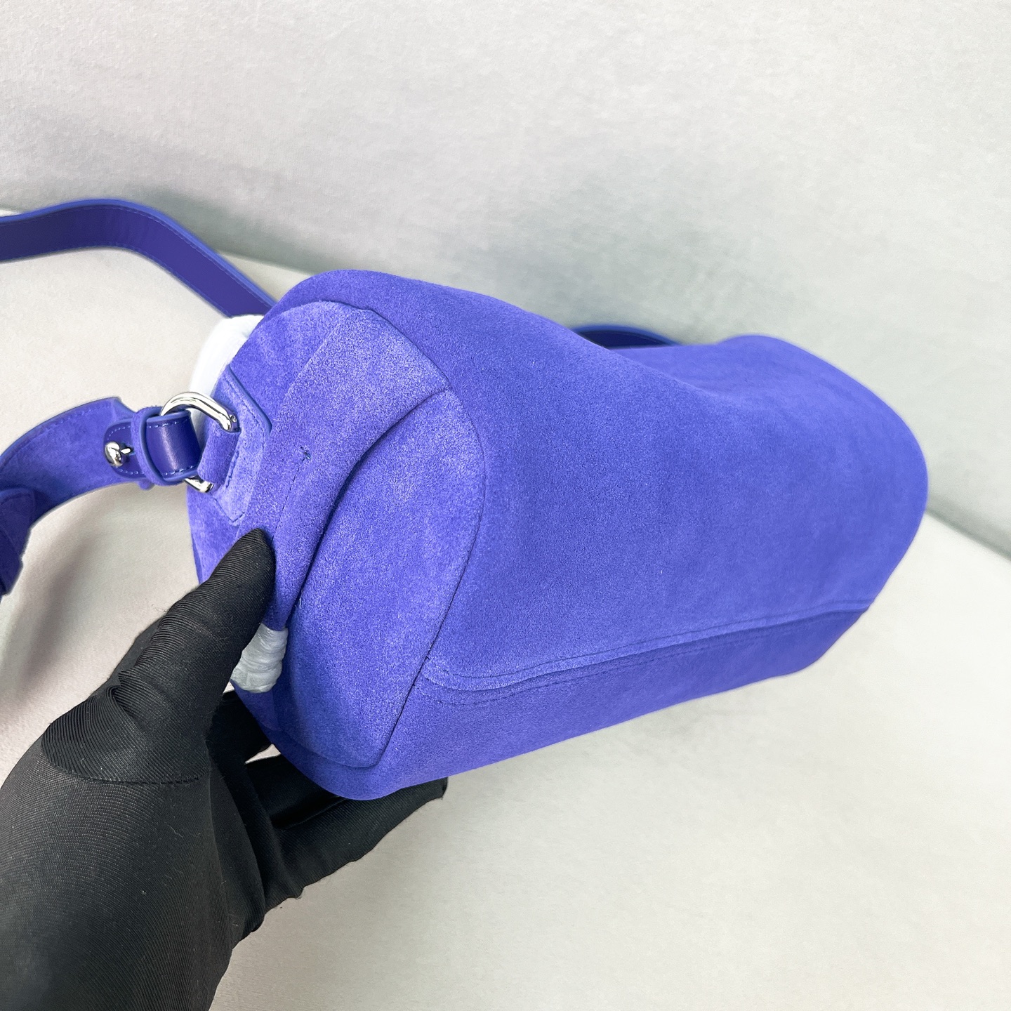 PRADA- Suede Shoulder & Tote Bag 2VH188