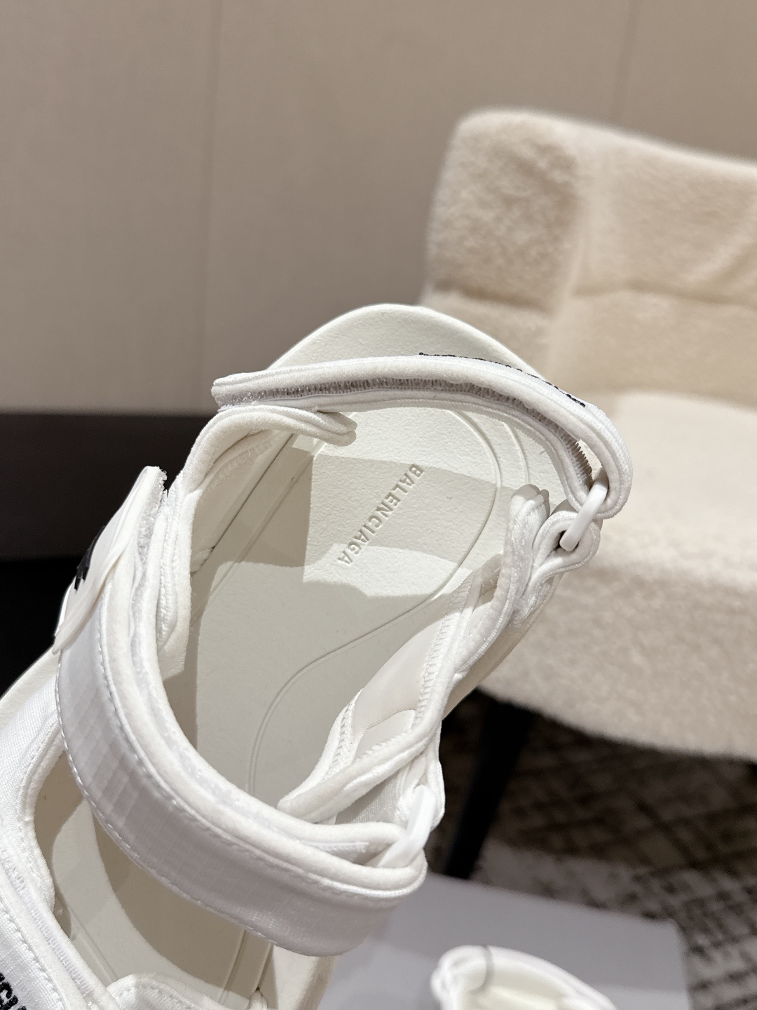 Balenciaga Tourist Series Unisex Velcro Sandals