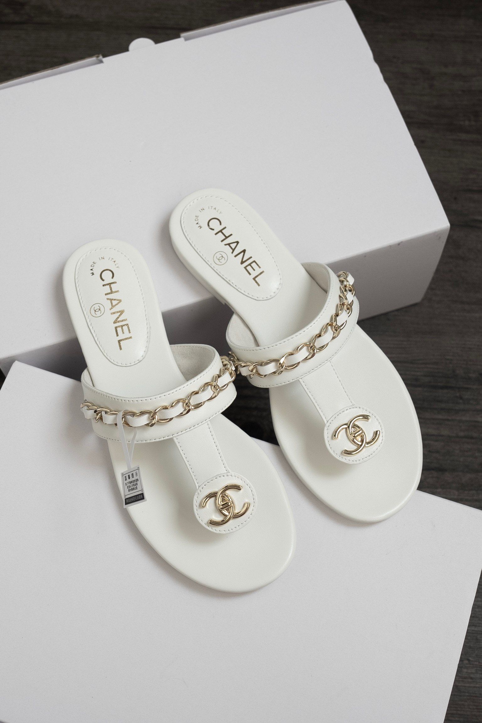 Chanel New Thong Sandals