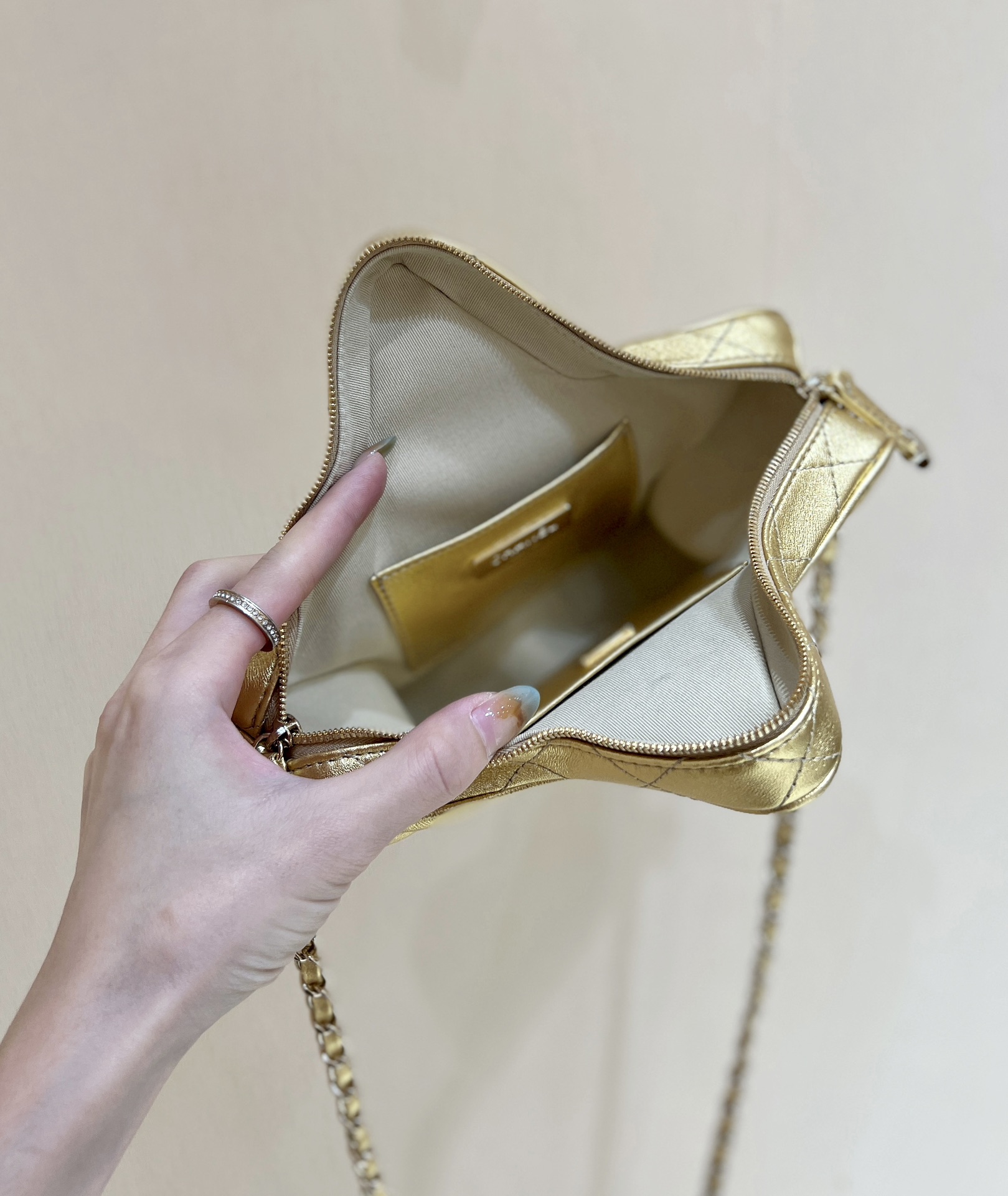 Chanel star chain bag
