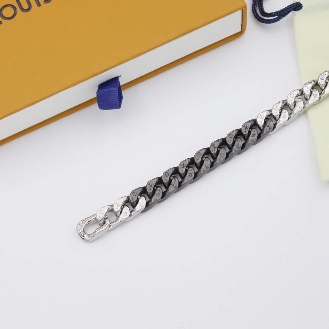 Louis Vuitton Cuban bracelet