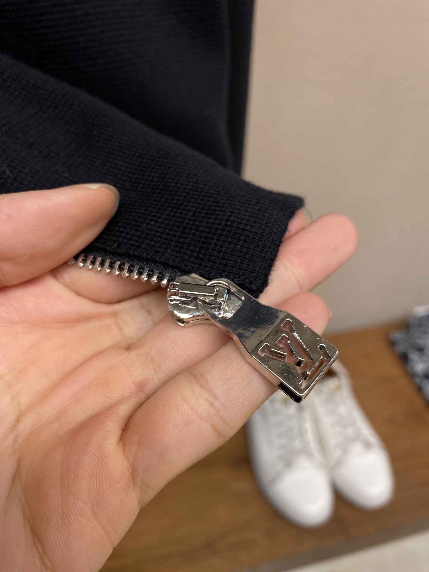 LV Knit Bomber