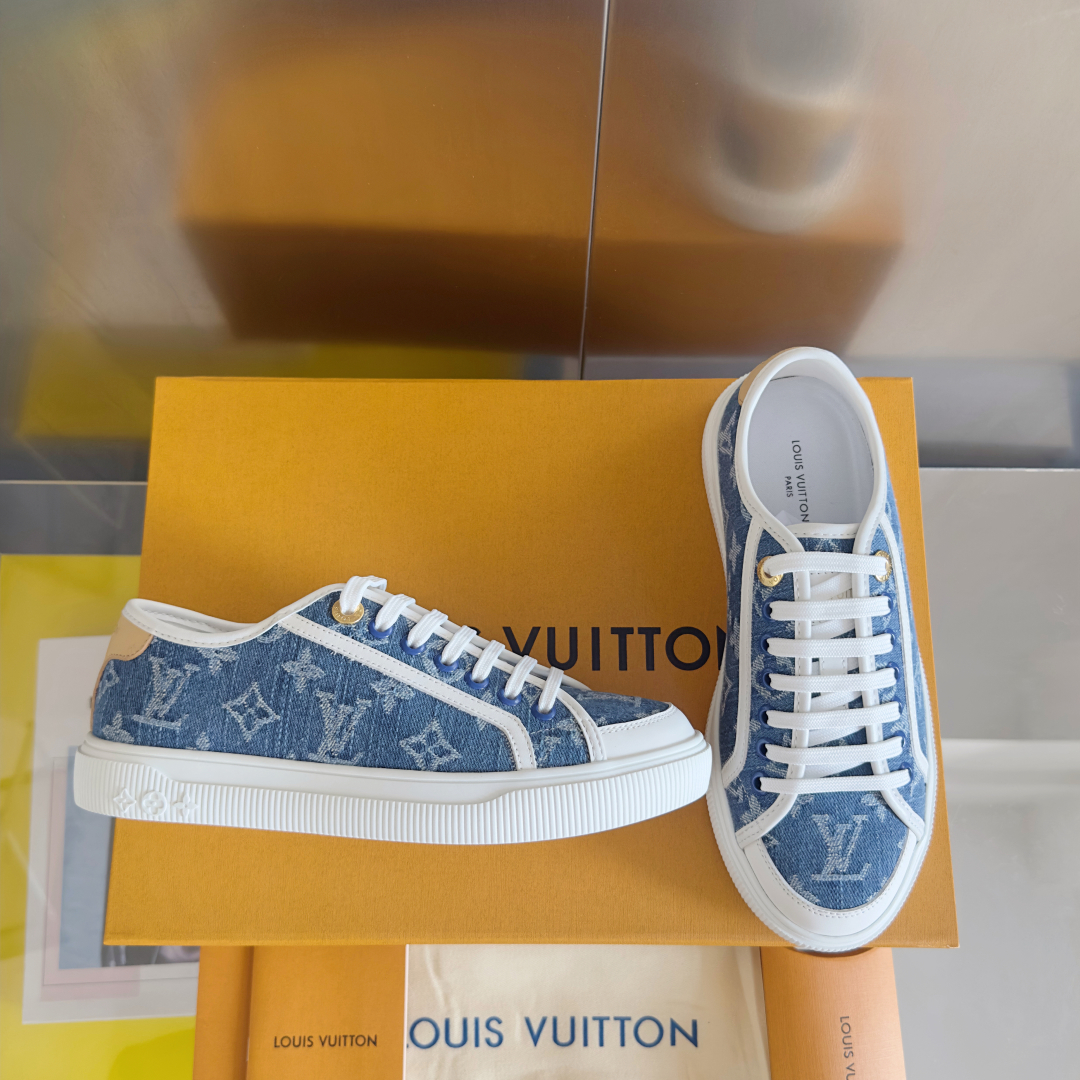 Louis Vuitton Lagoon Denim Sneakers