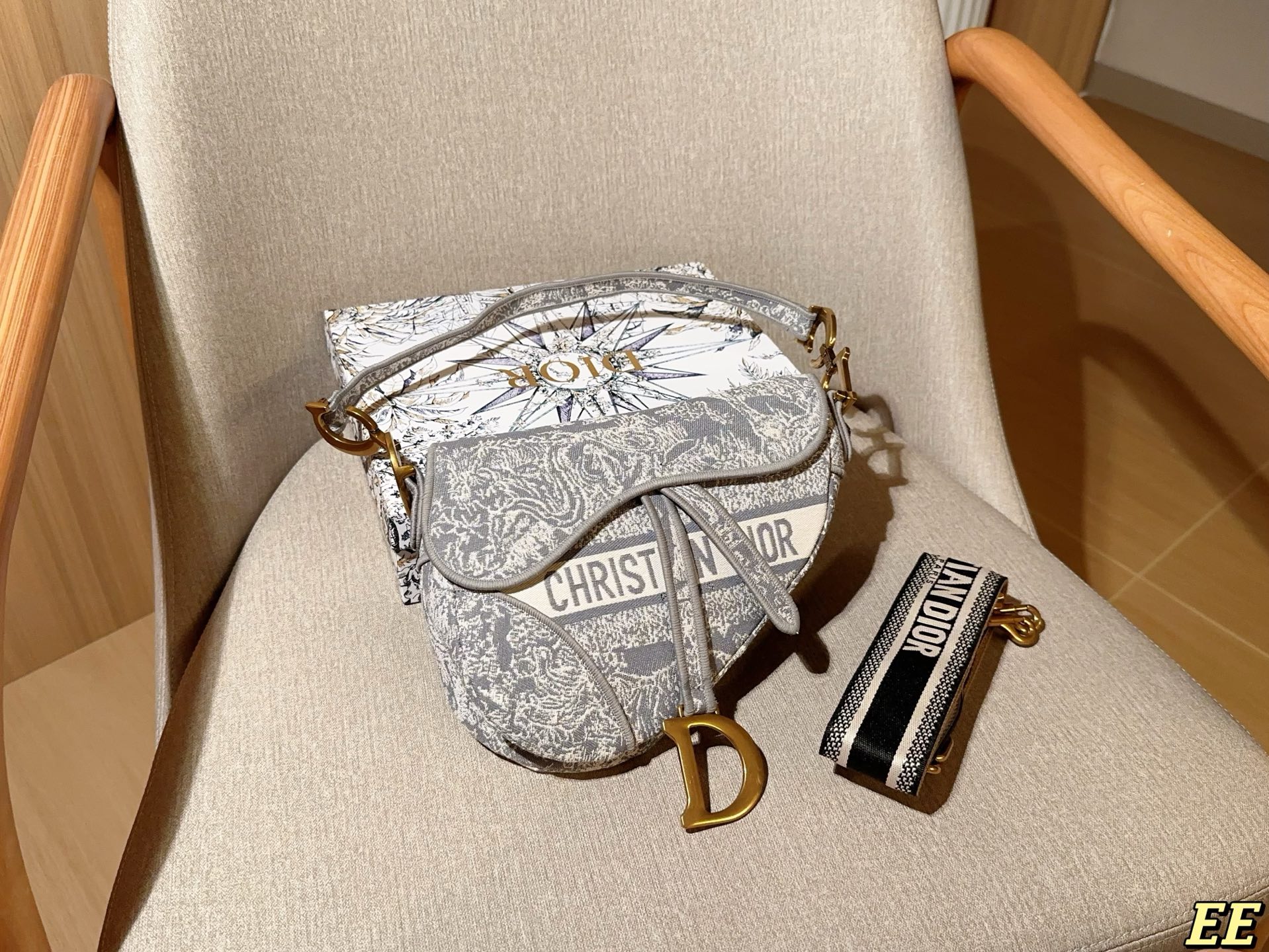 Dior Saddle Bag – Zoo Collection -25CM