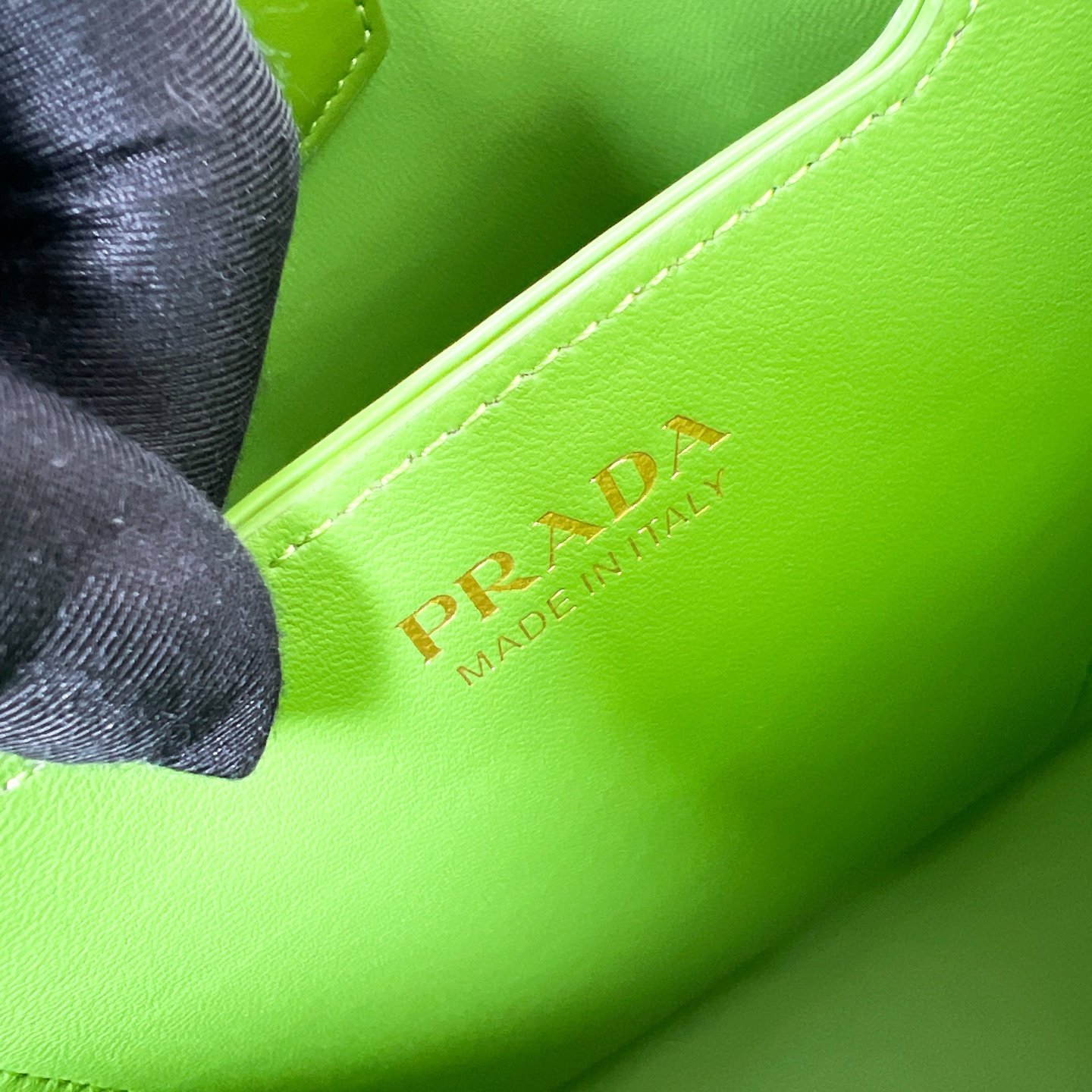 Prada 1BA212 Panier Saffiano Leather Bucket Bag