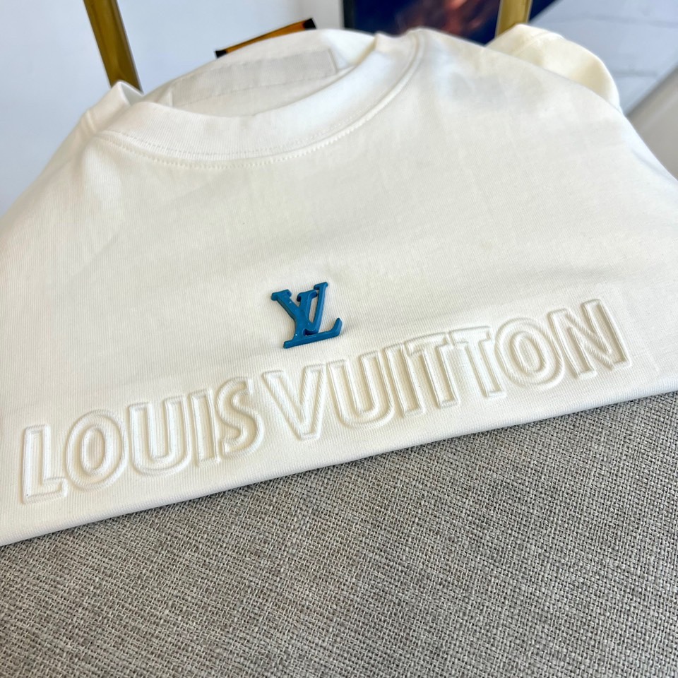 LV- Spring/Summer round neck T-shirt-white