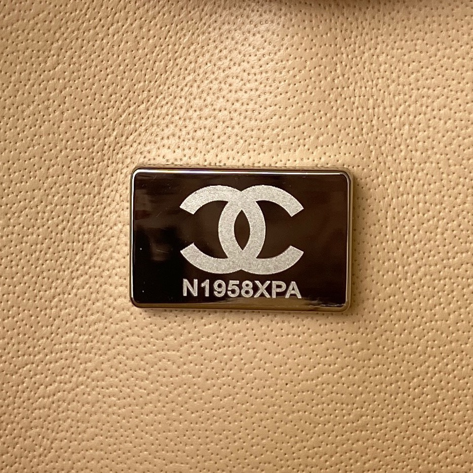 Chanel Classic Flap Bag-Nude