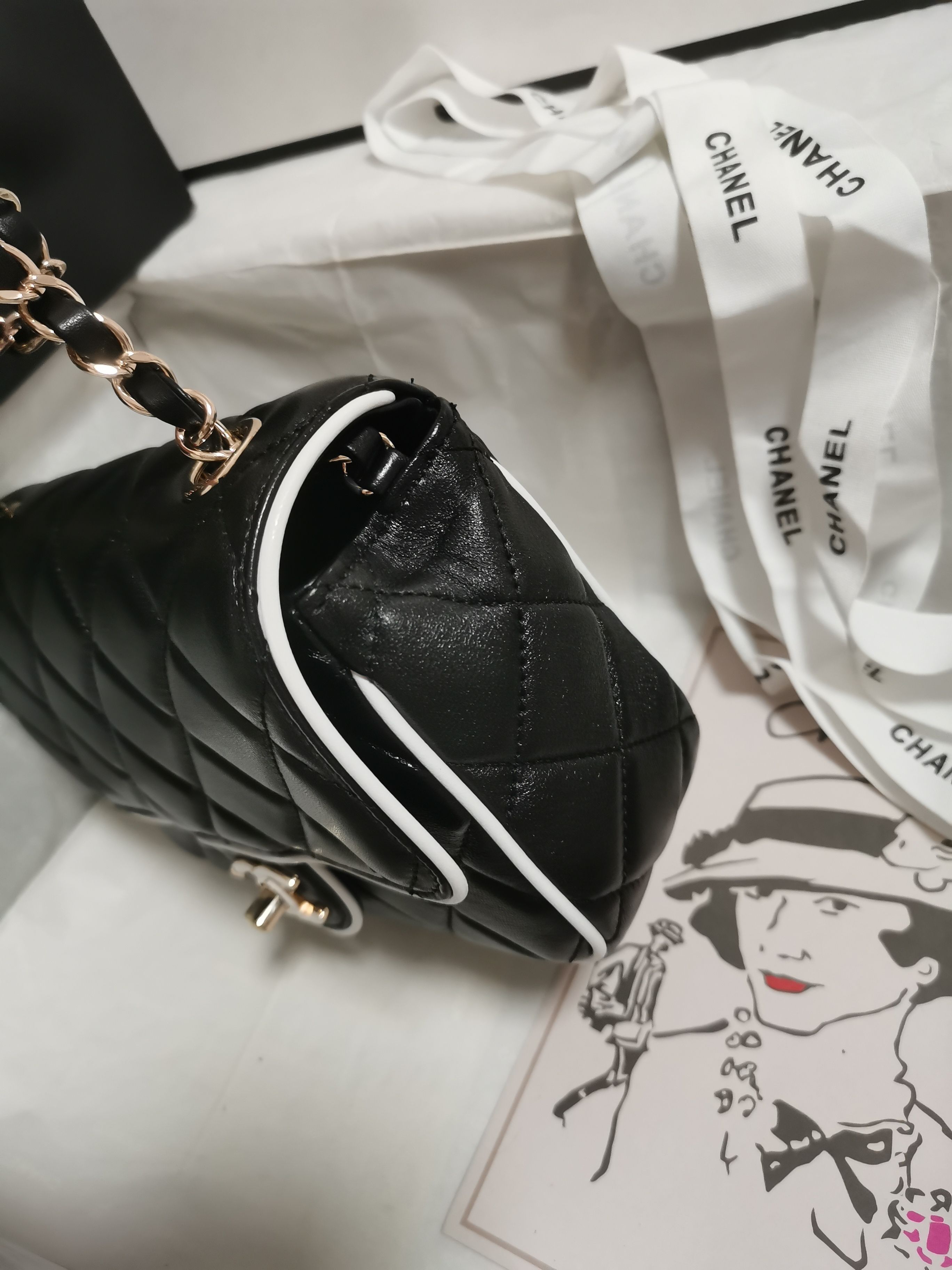 Chanel-25p-mini backpack