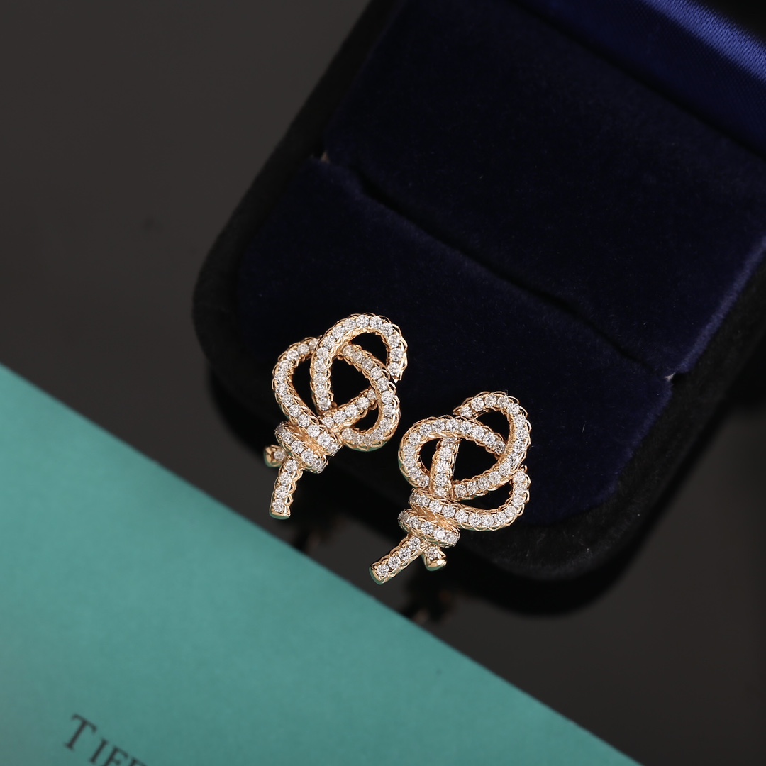 Tiffany Woven Keys Earrings