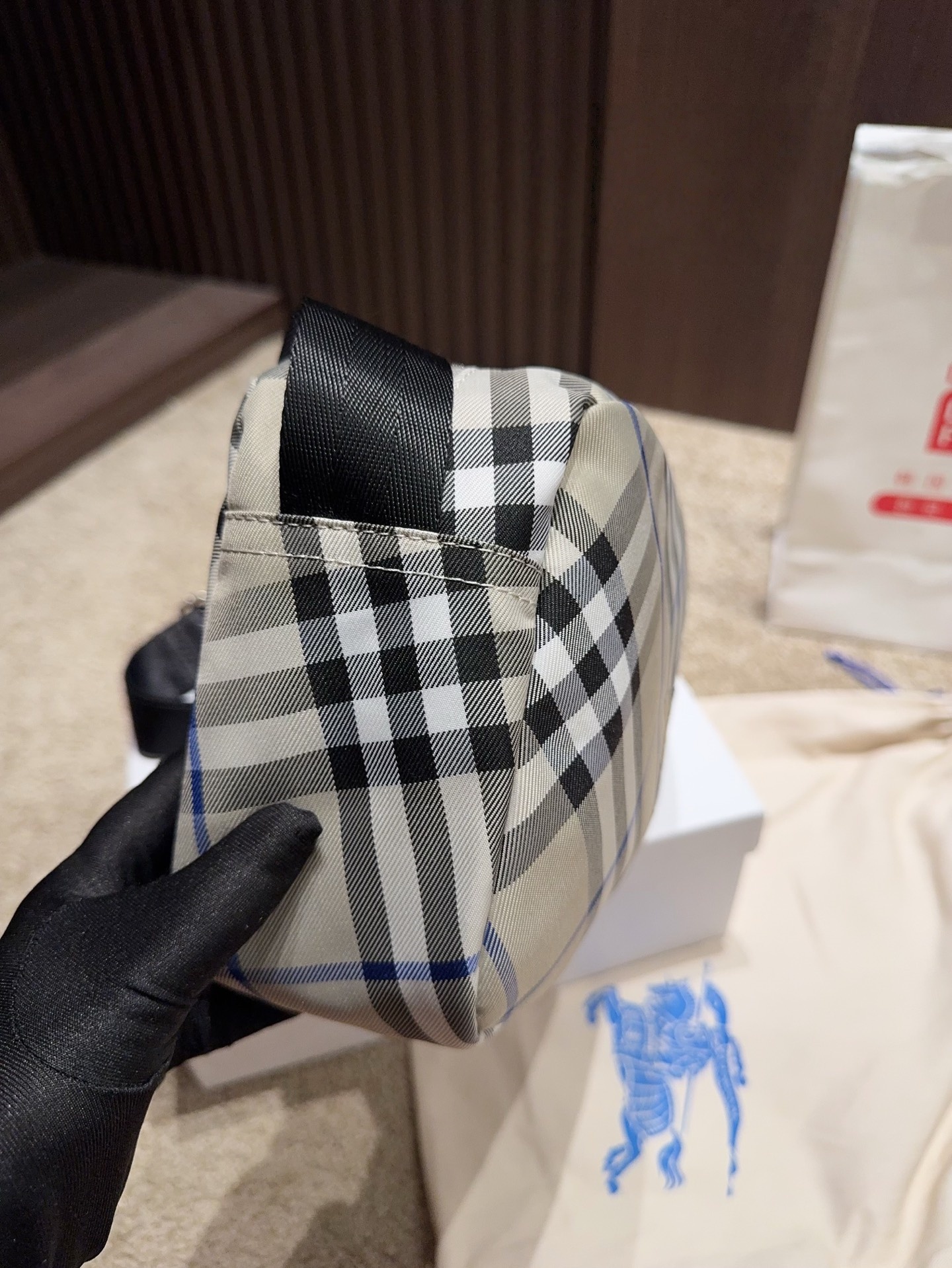 Burberry Check Crossbody Bag​