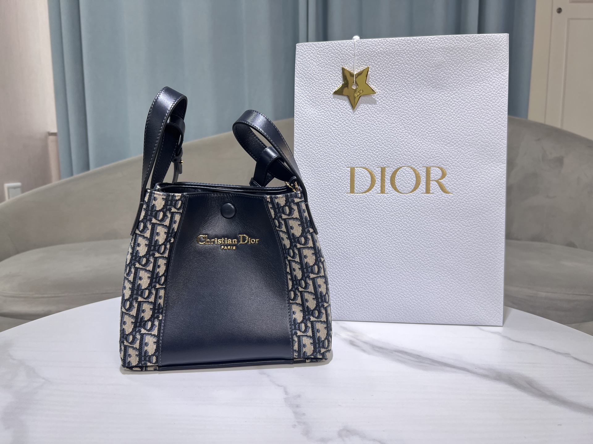Dior Signature Bucket Bag