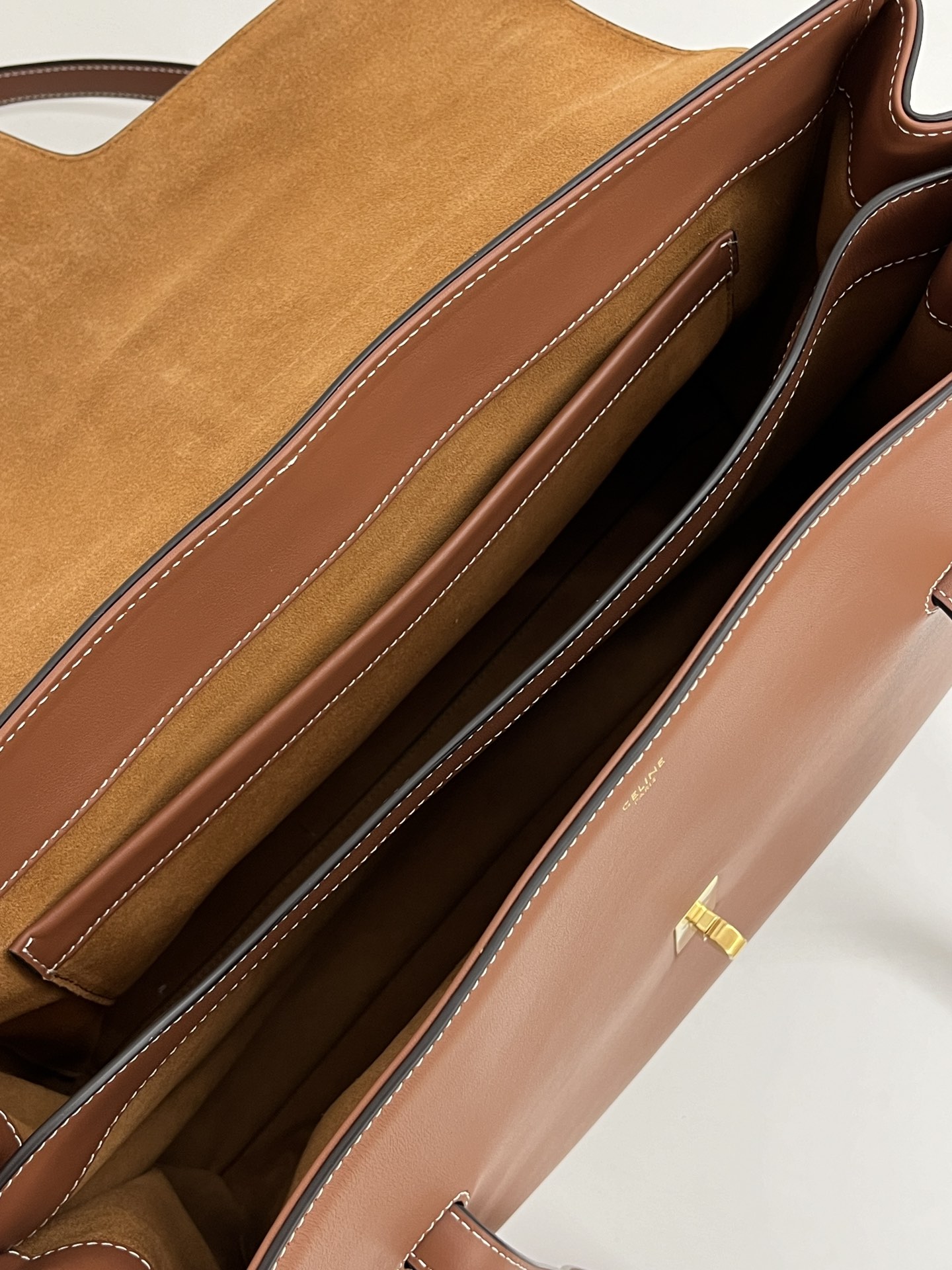 Celine Soft 16 Large Bag – Caramel