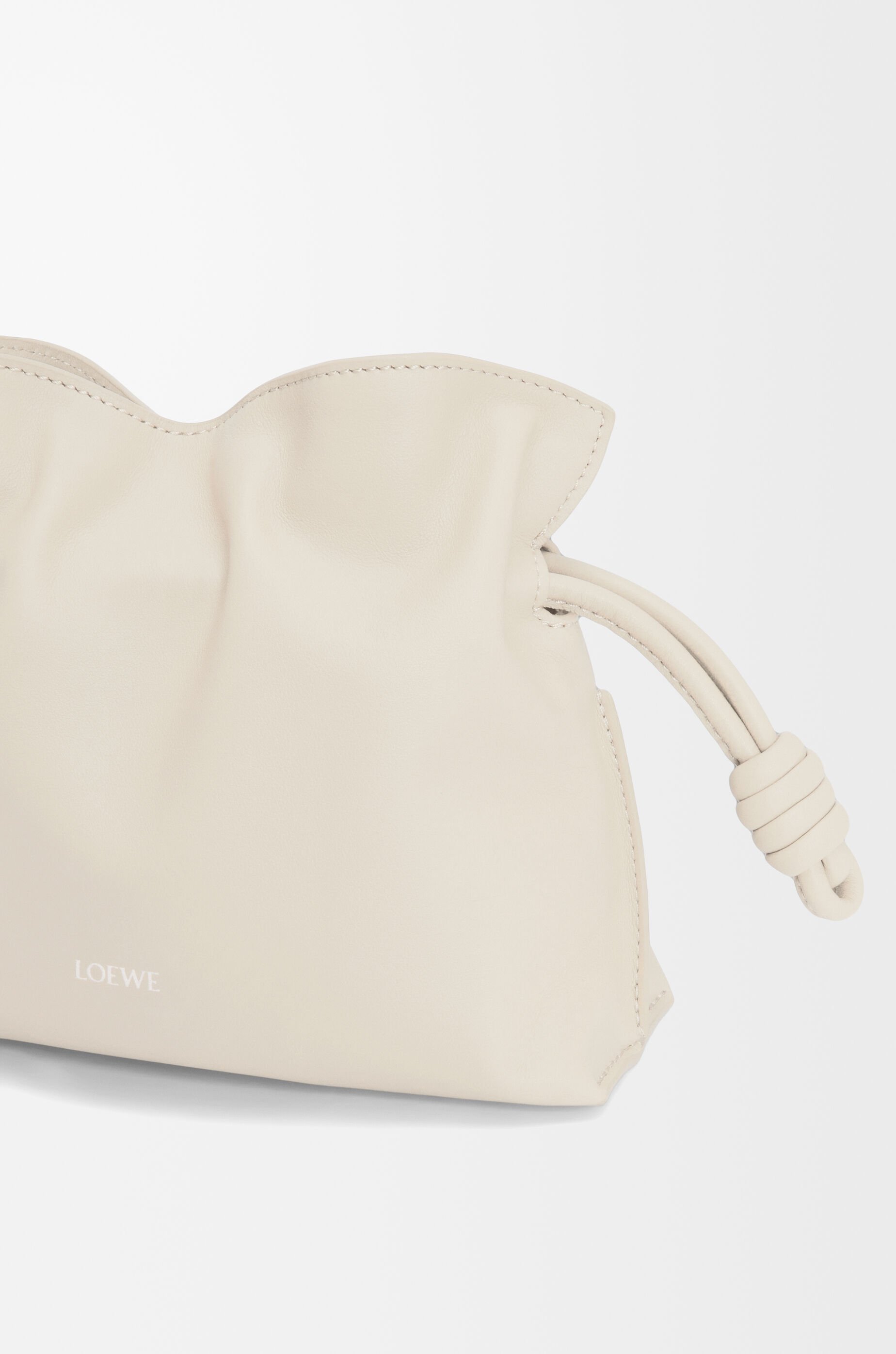 LOEWE- Flamenco Nappa Leather Clutch