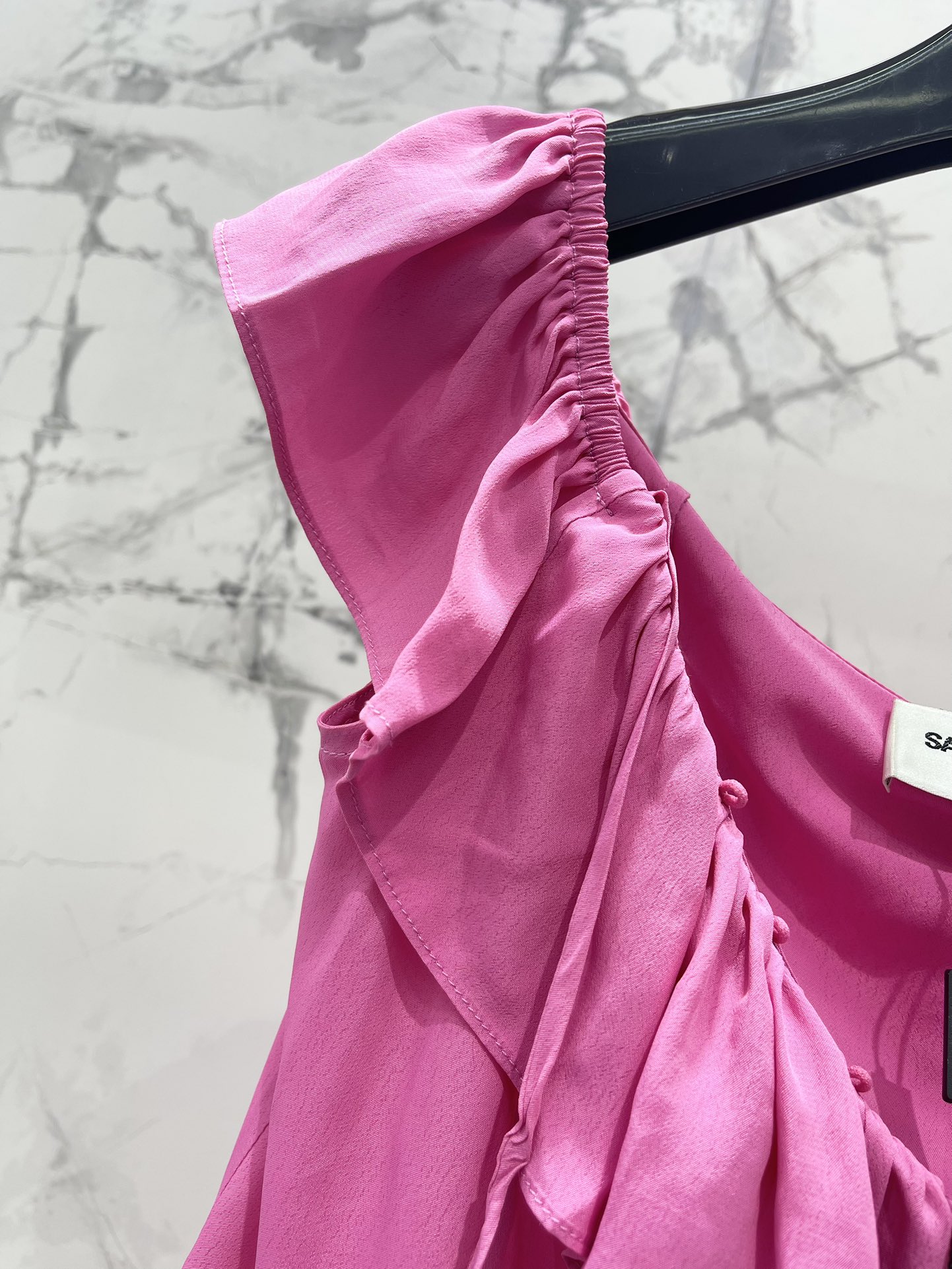 SAINT LAUREN Women's Ruffled Blouse