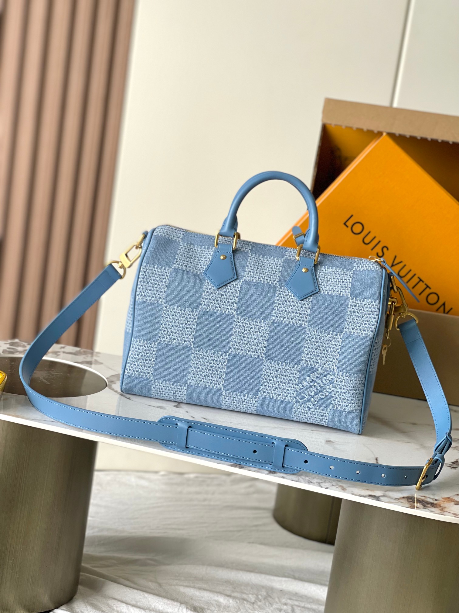 LV Speedy 30 Bandoulière Damier