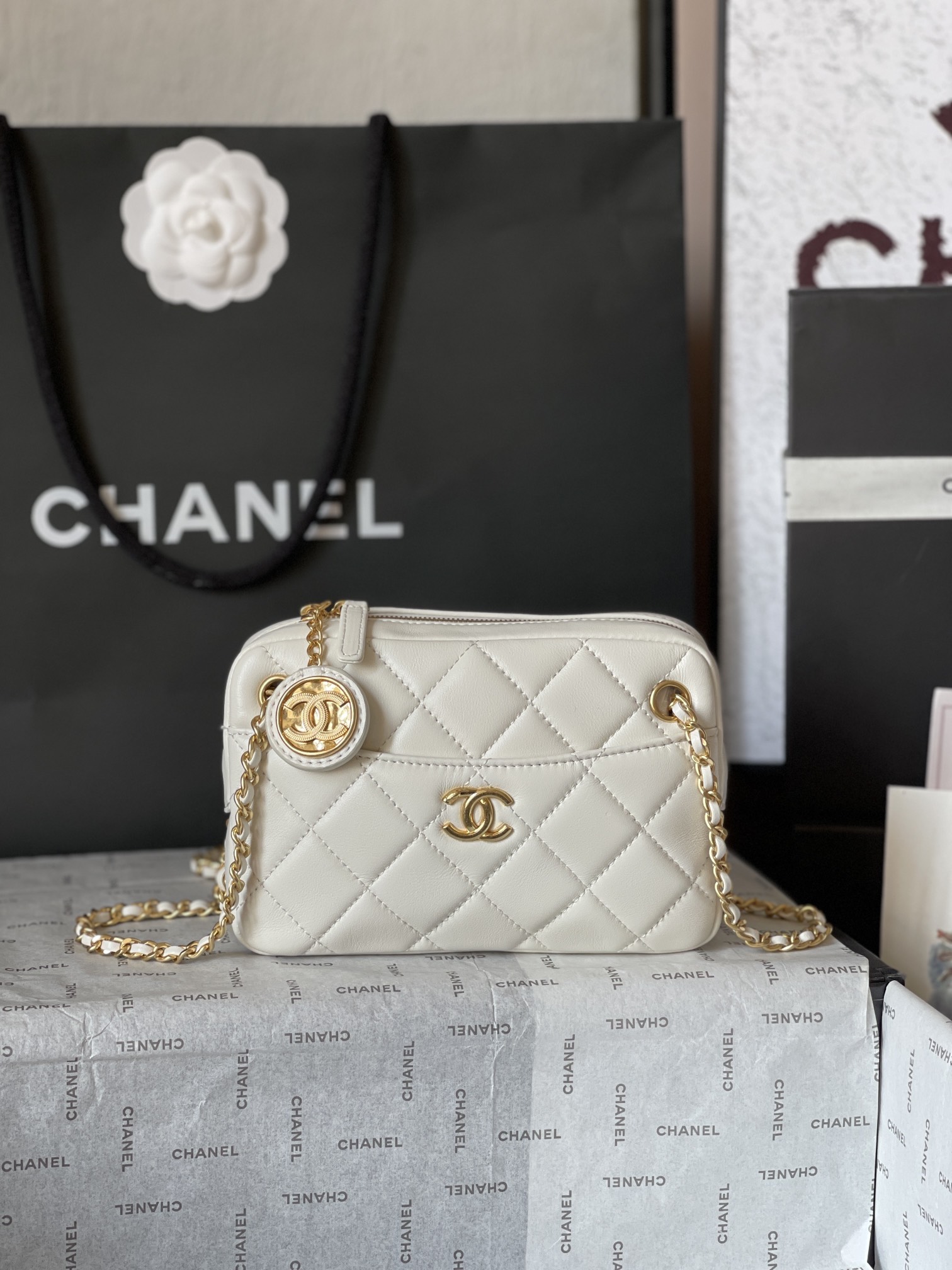 The Chanel 24K Camera Bag