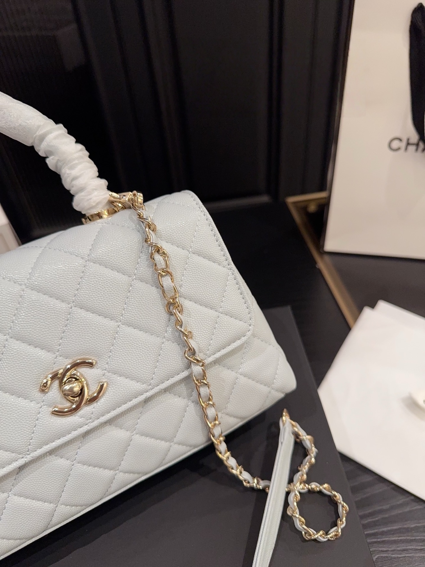 CHANEL Coco Handle Bag