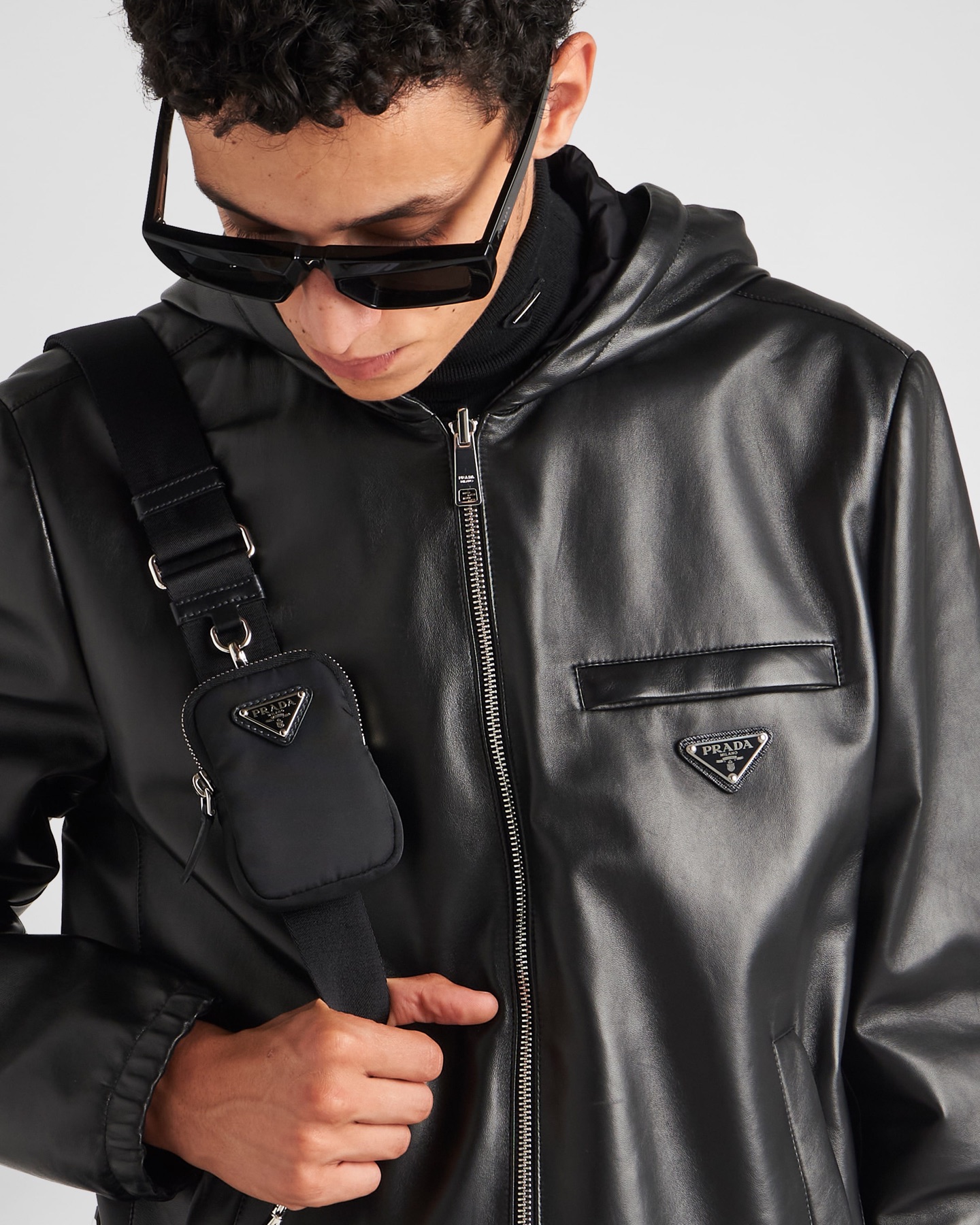 PRADA 2025 Reversible Premium Lambskin Jacket