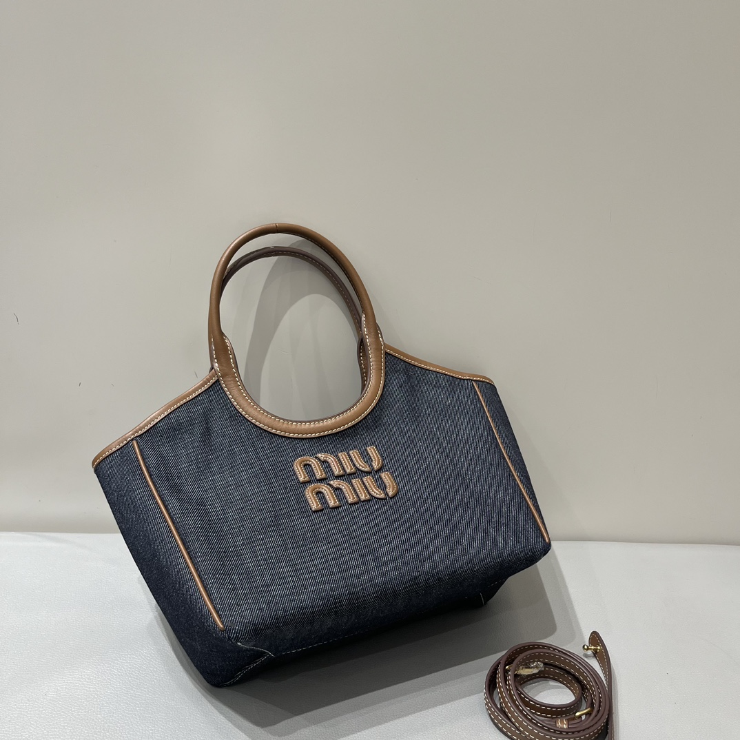 MiuMiu IVY denim bag