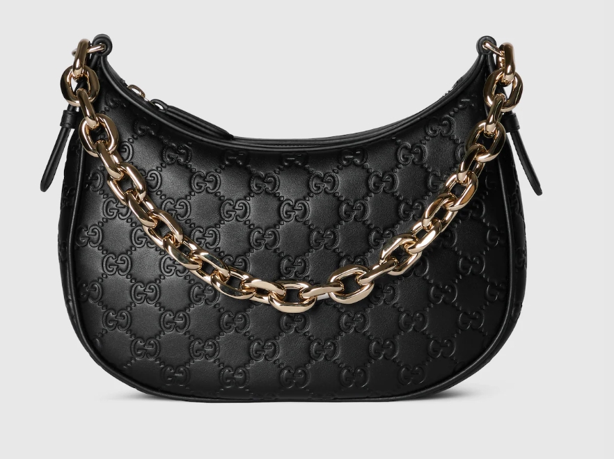 GUCCI-Emblem medium shoulder bag