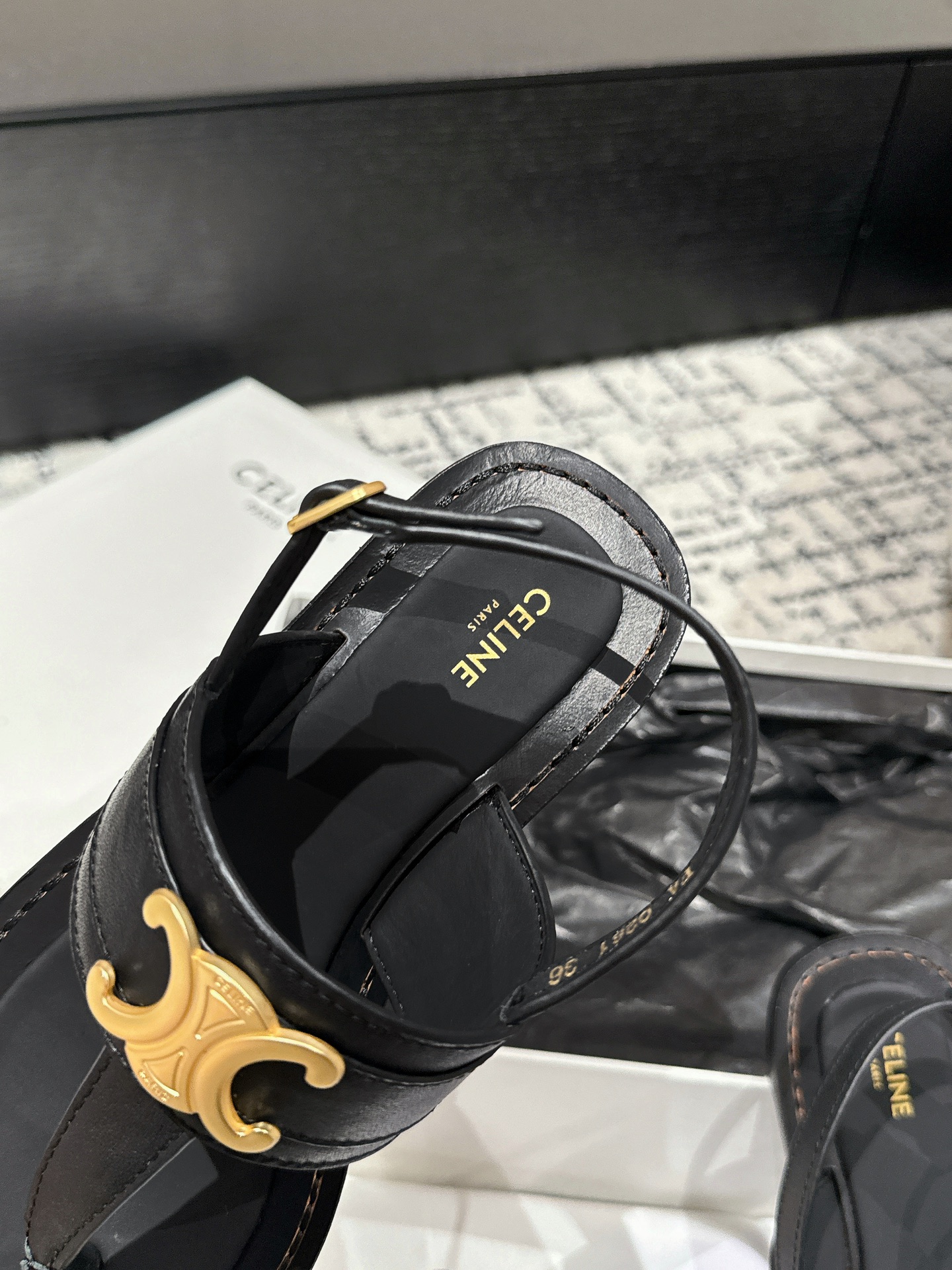 Celine Triomphe Sandals