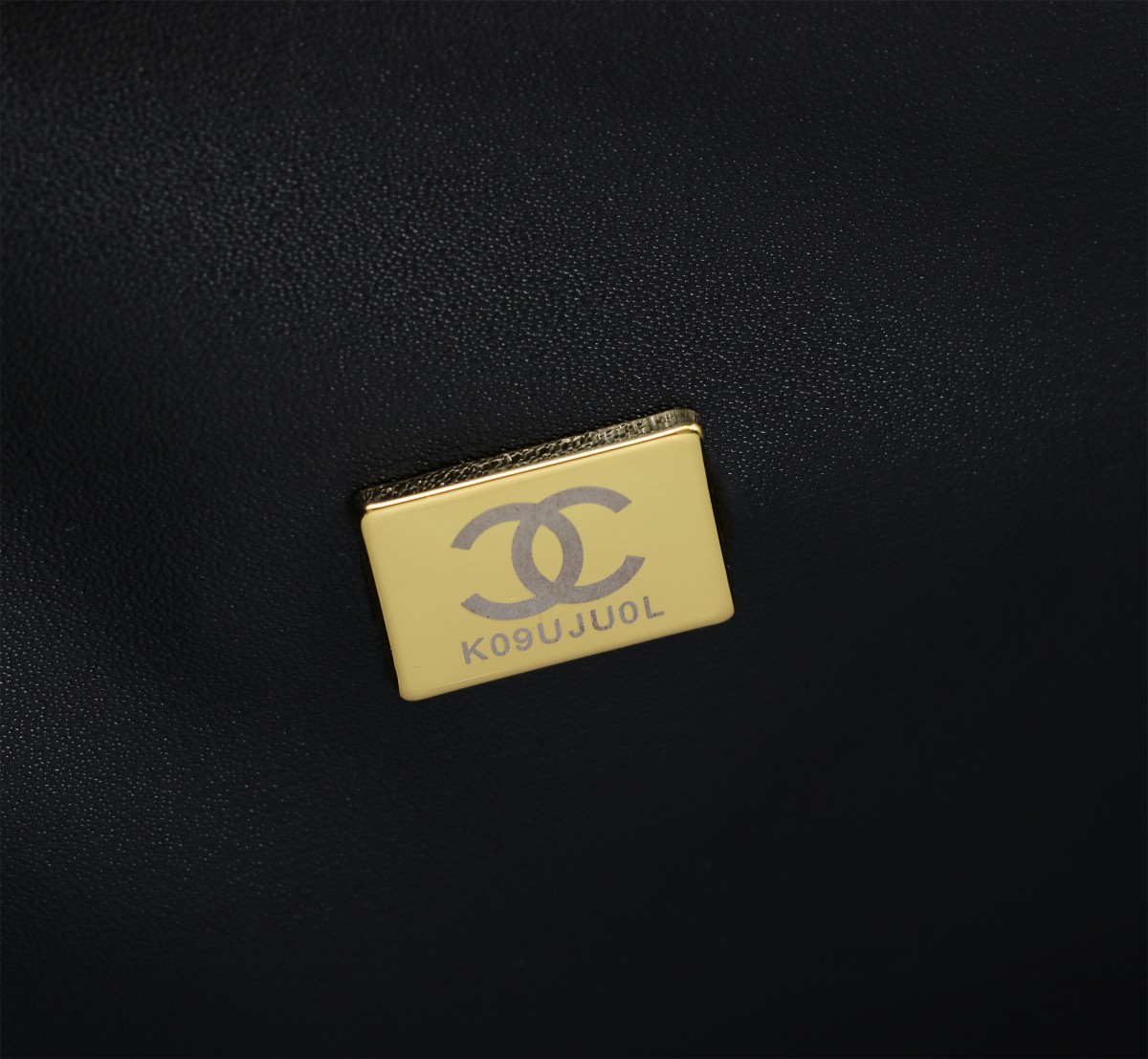 Chanel 24B Black & Gold Evening Bag