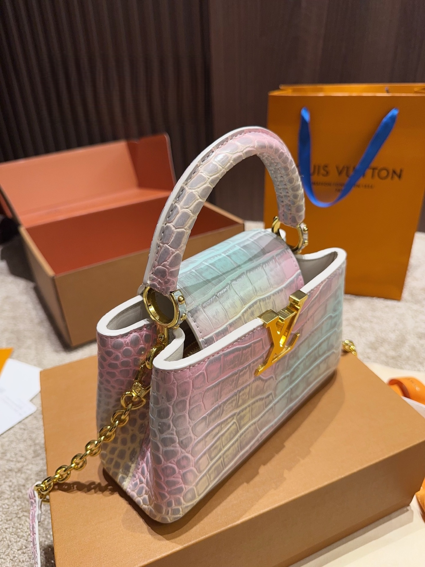 Louis Vuitton Capucines Mini Handbag