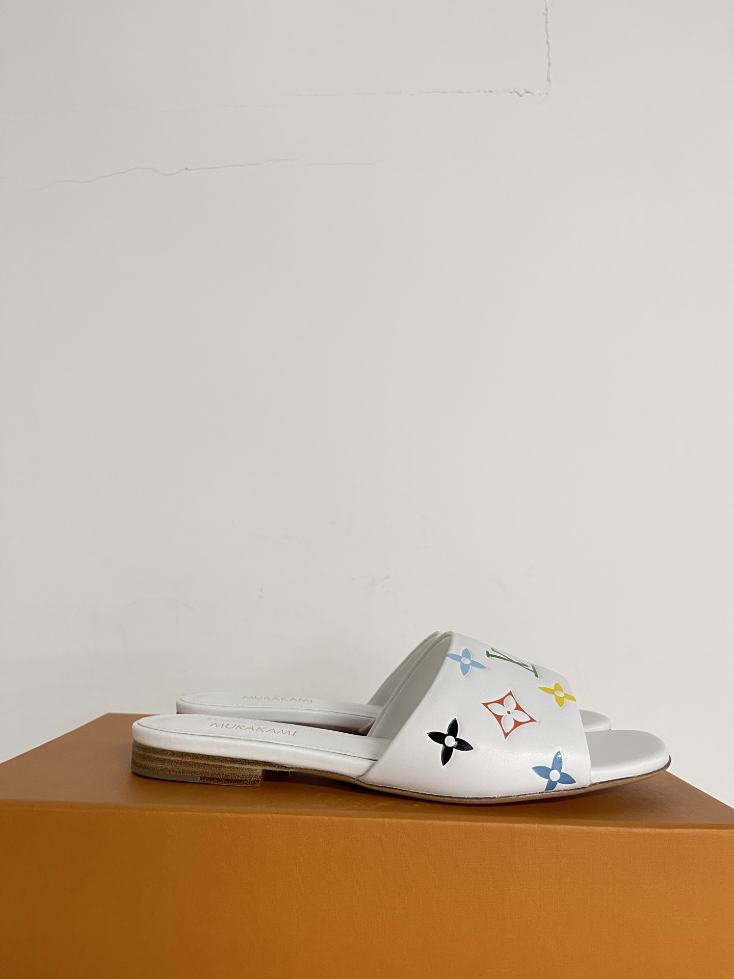 Louis Vuitton Denim Flat Sandals