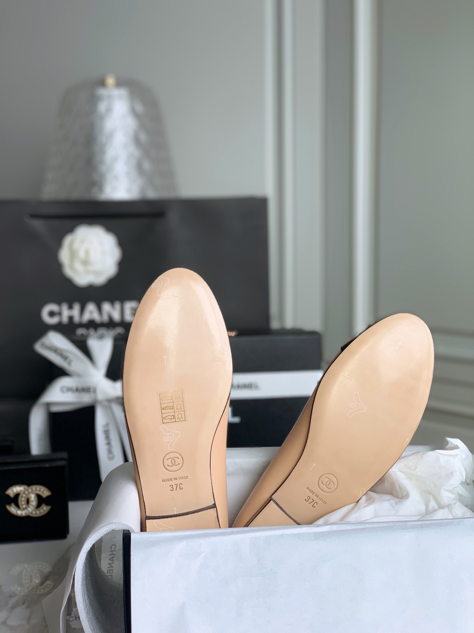 chanel flats-Classic-3 colors