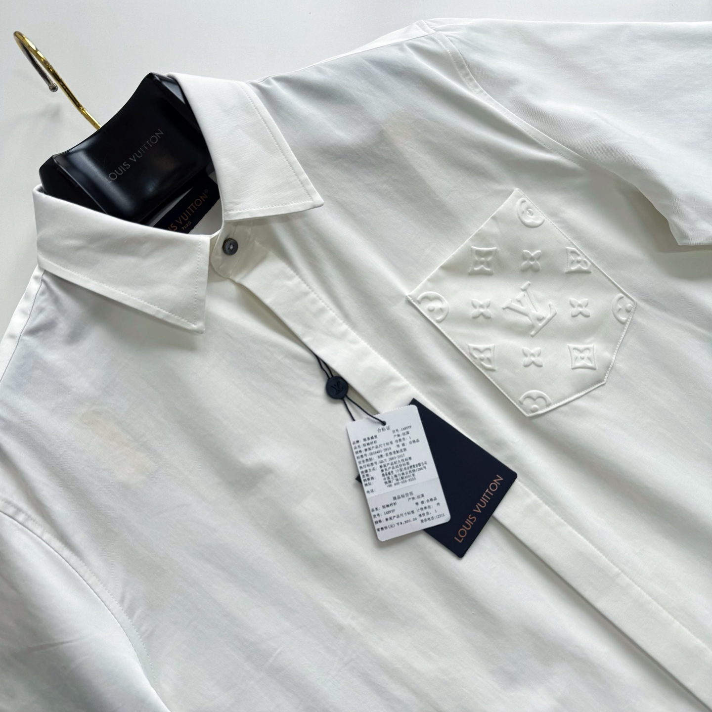 Louis Vuitton 1AHVYP Monogram Pocket Short-Sleeved Shirt