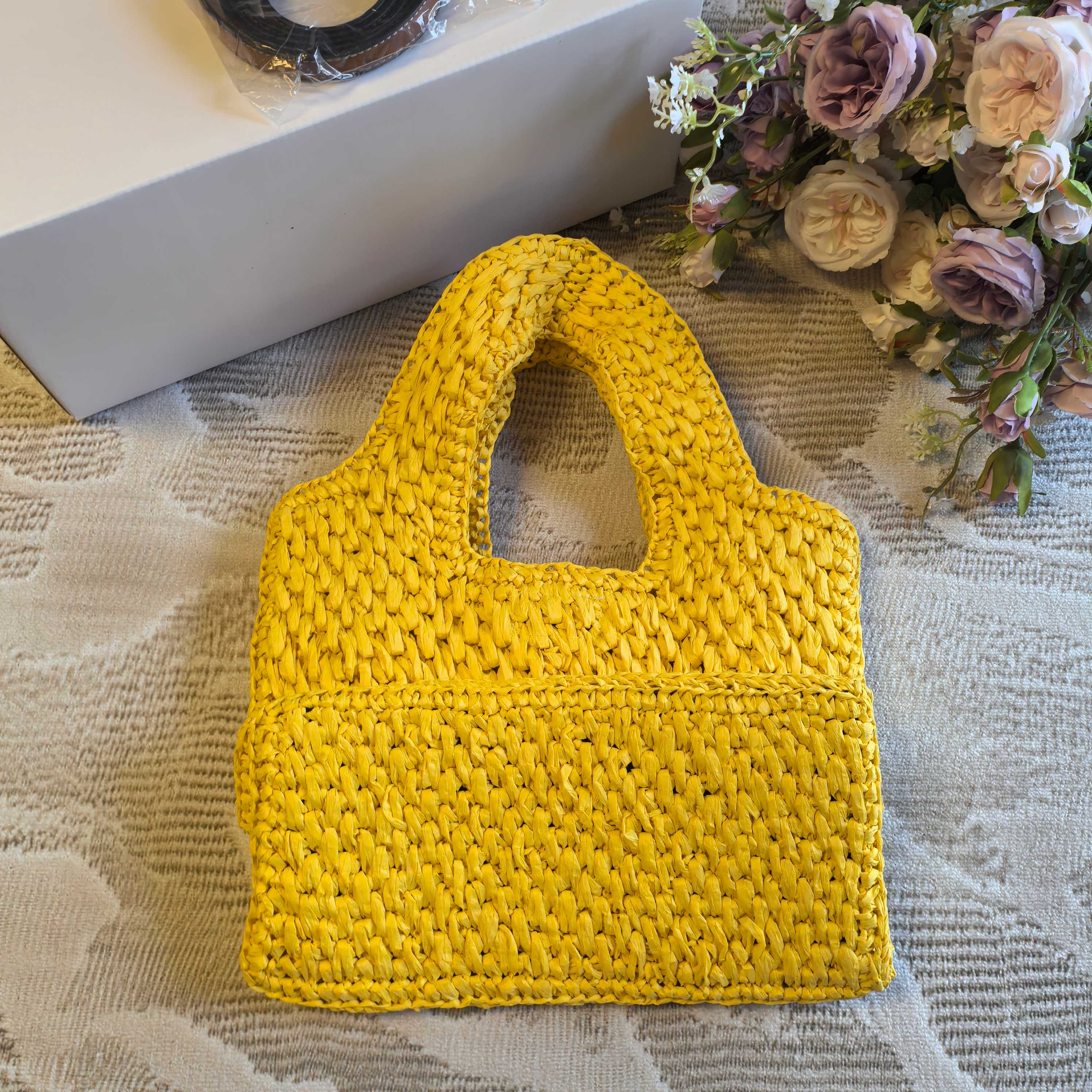 LOEWE Vegetable basket bag